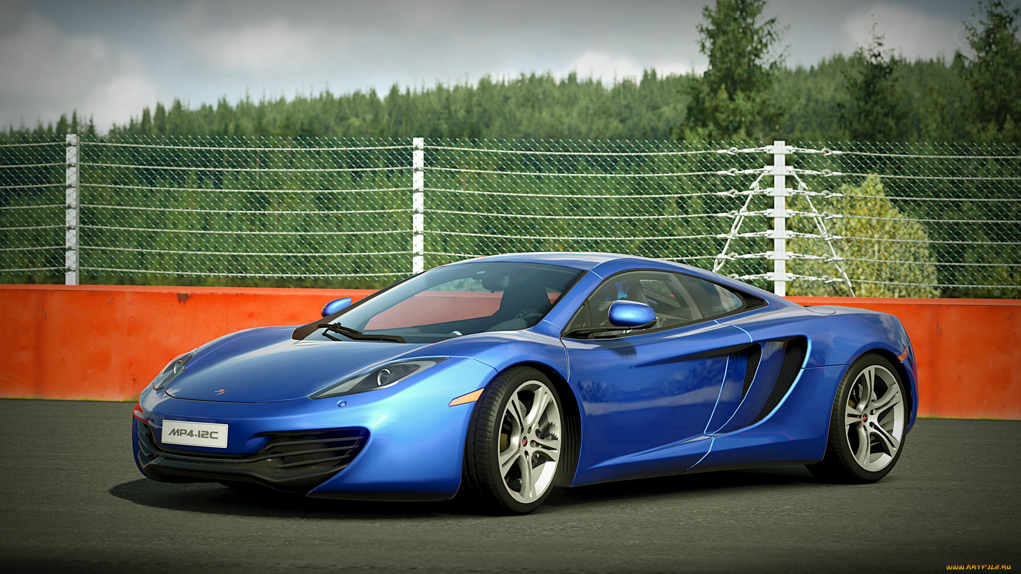 mclaren, mp4-12c, автомобили, 3д, спорткар