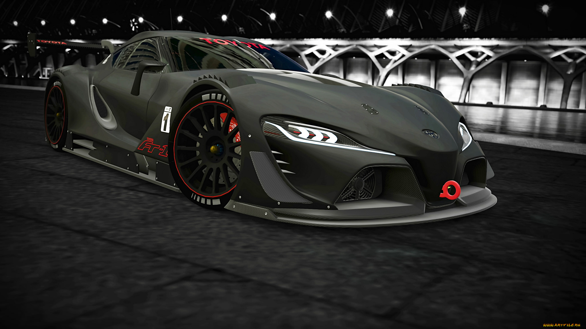 toyota, ft-1, r, автомобили, 3д, спорткар
