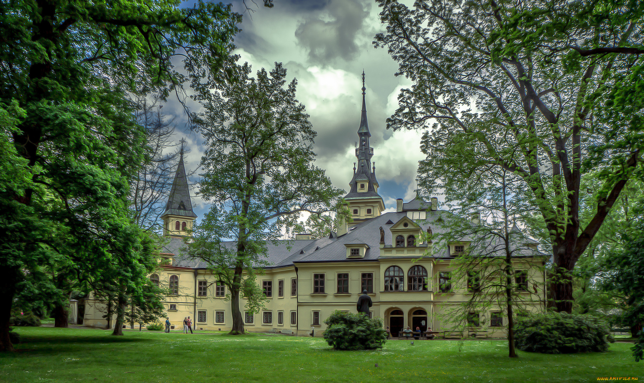 города, -, дворцы, , замки, , крепости, дворец, парк