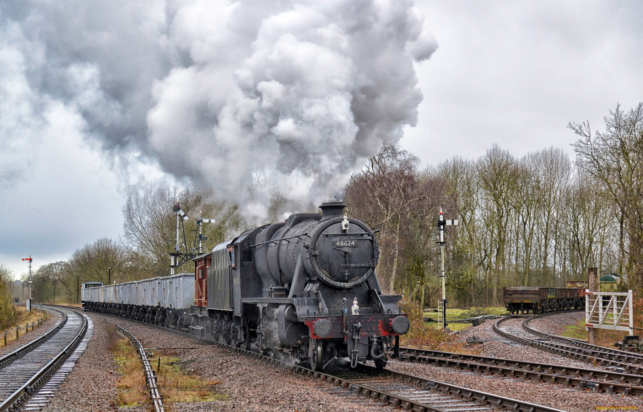 техника, паровозы, паровоз, железная, дорога