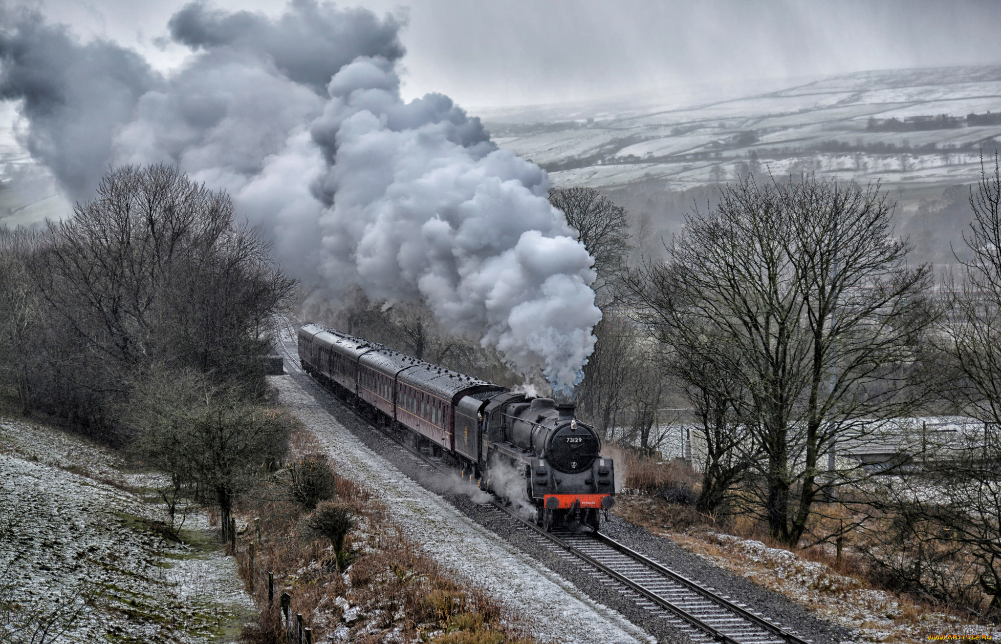 техника, паровозы, железная, дорога, паровоз