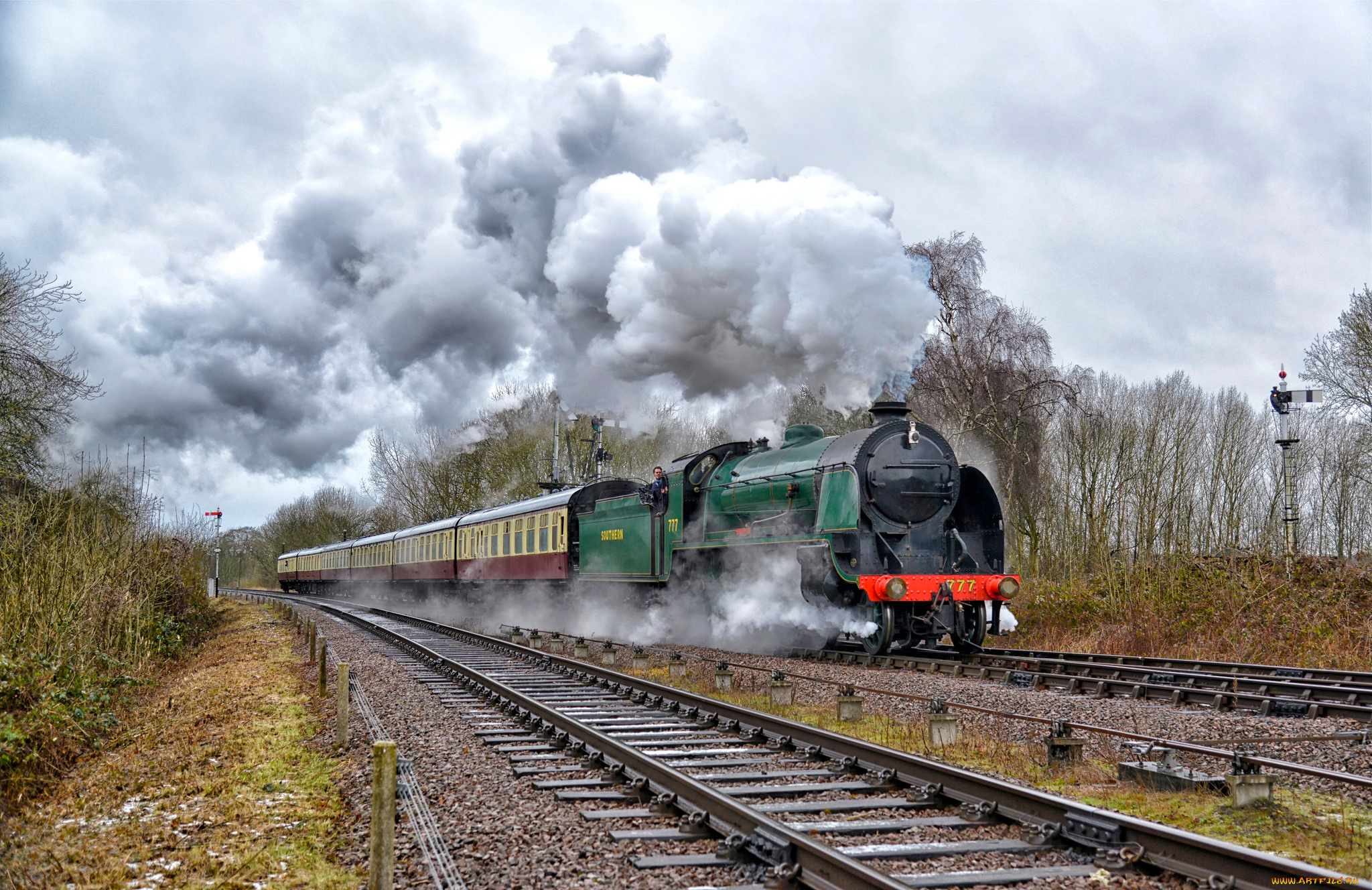 техника, паровозы, железная, дорога, паровоз