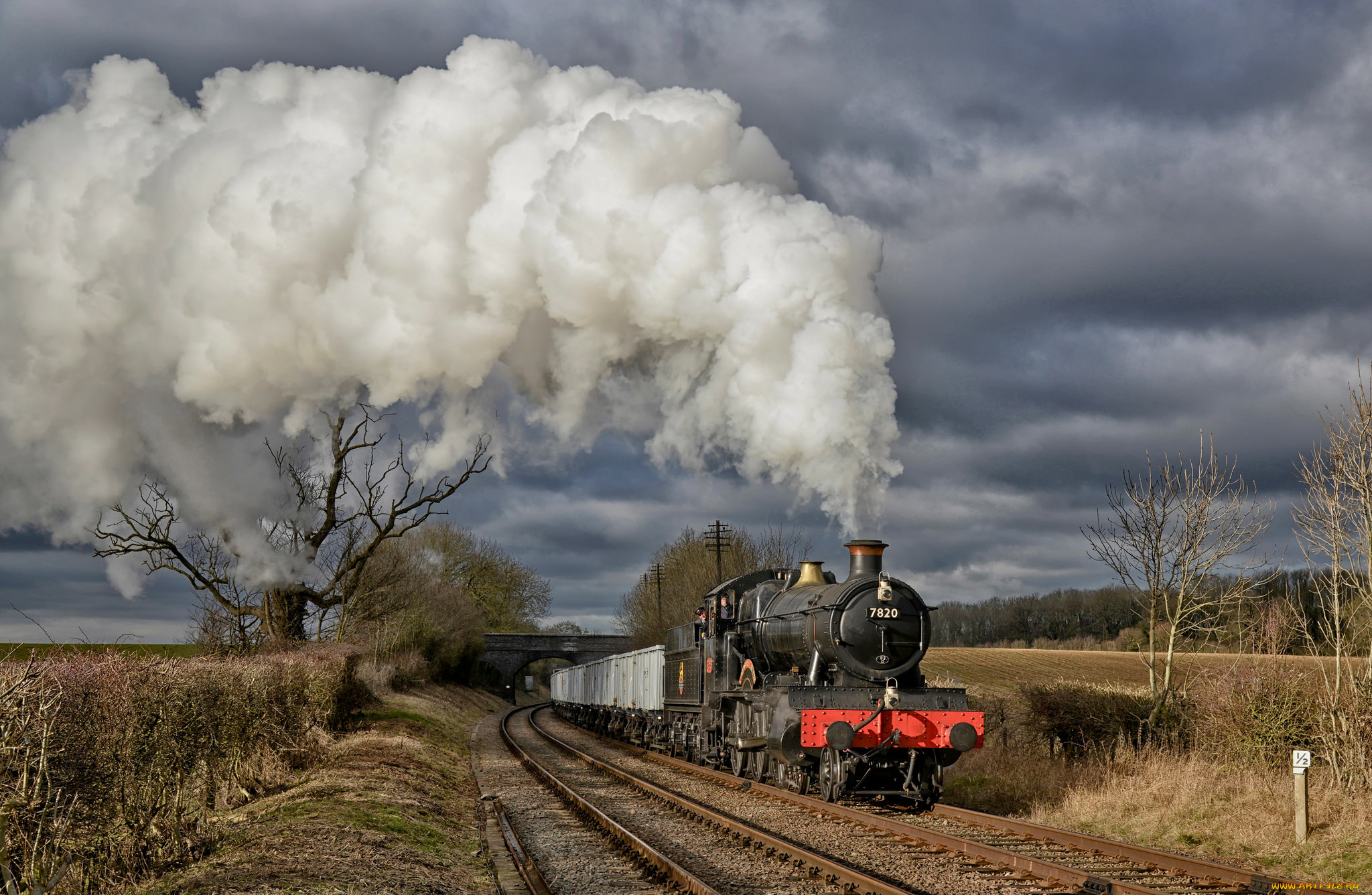 техника, паровозы, железная, дорога, паровоз