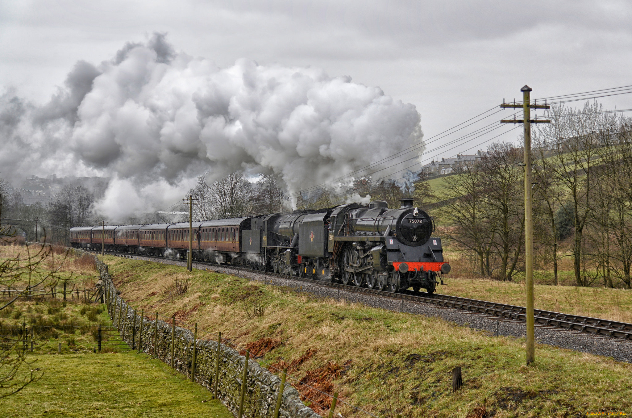 техника, паровозы, железная, паровоз, дорога