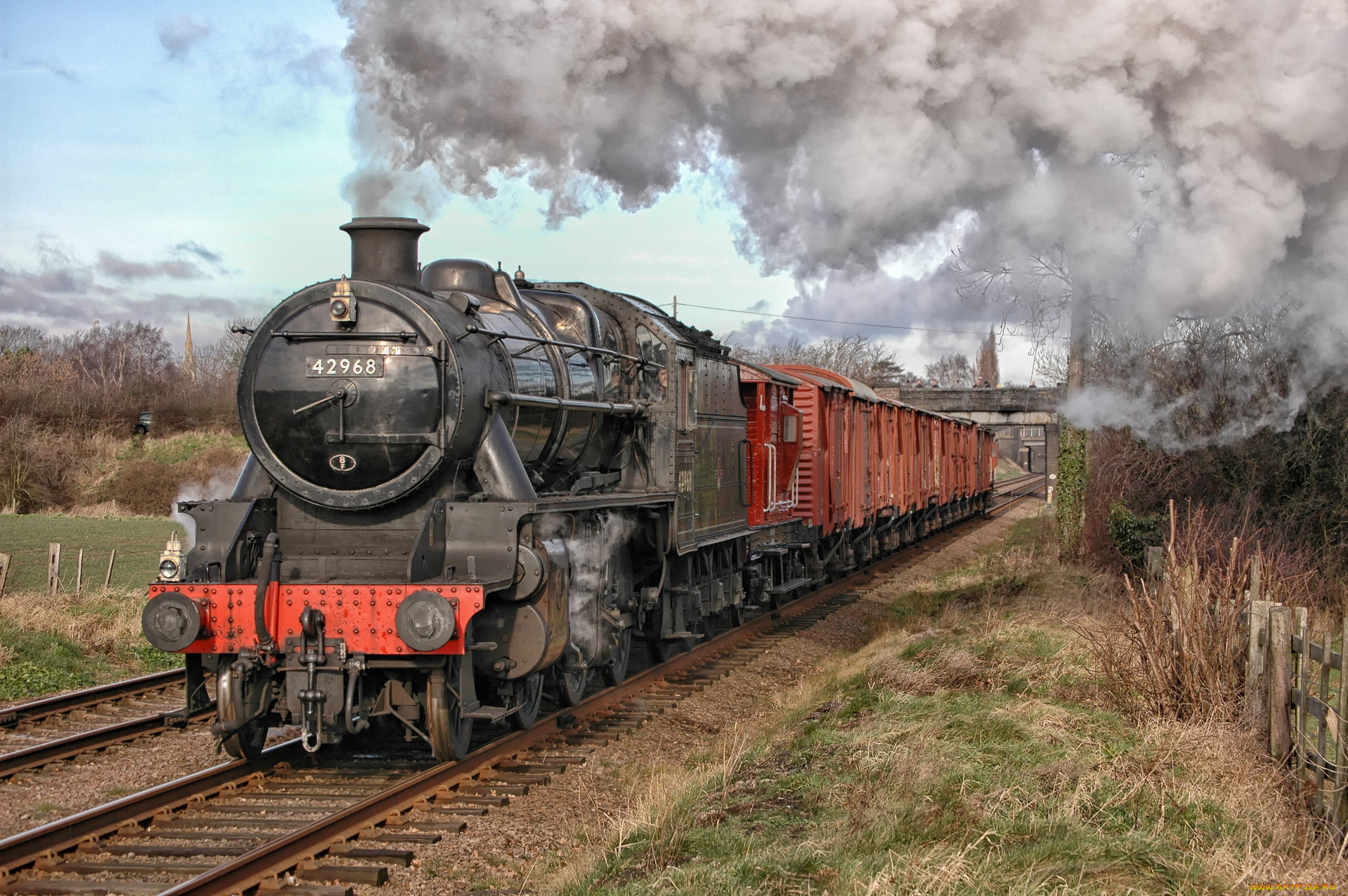 техника, паровозы, железная, дорога, паровоз