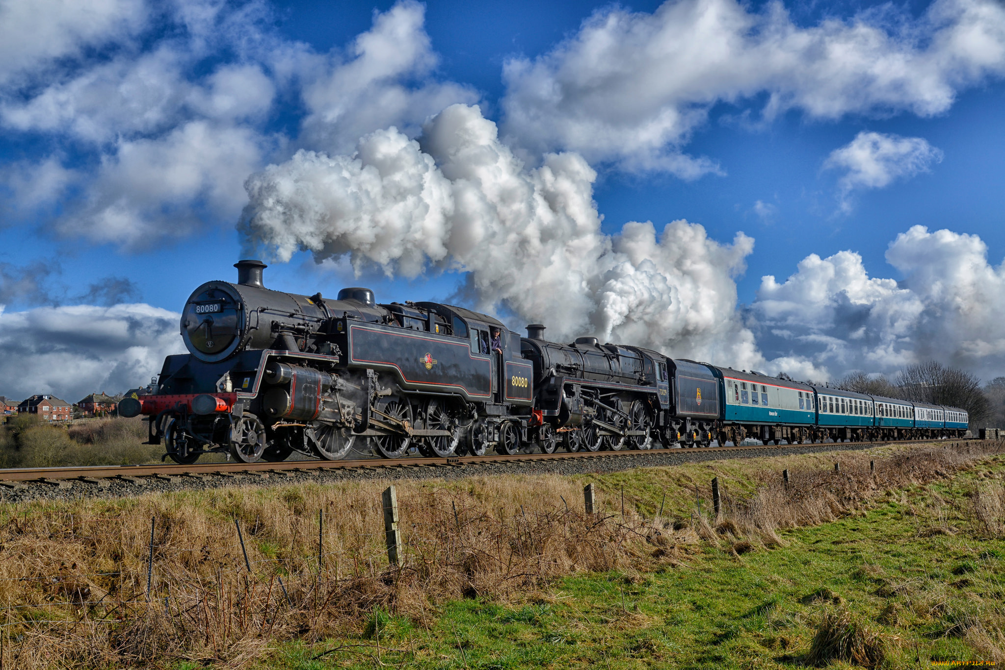 техника, паровозы, железная, дорога, паровоз