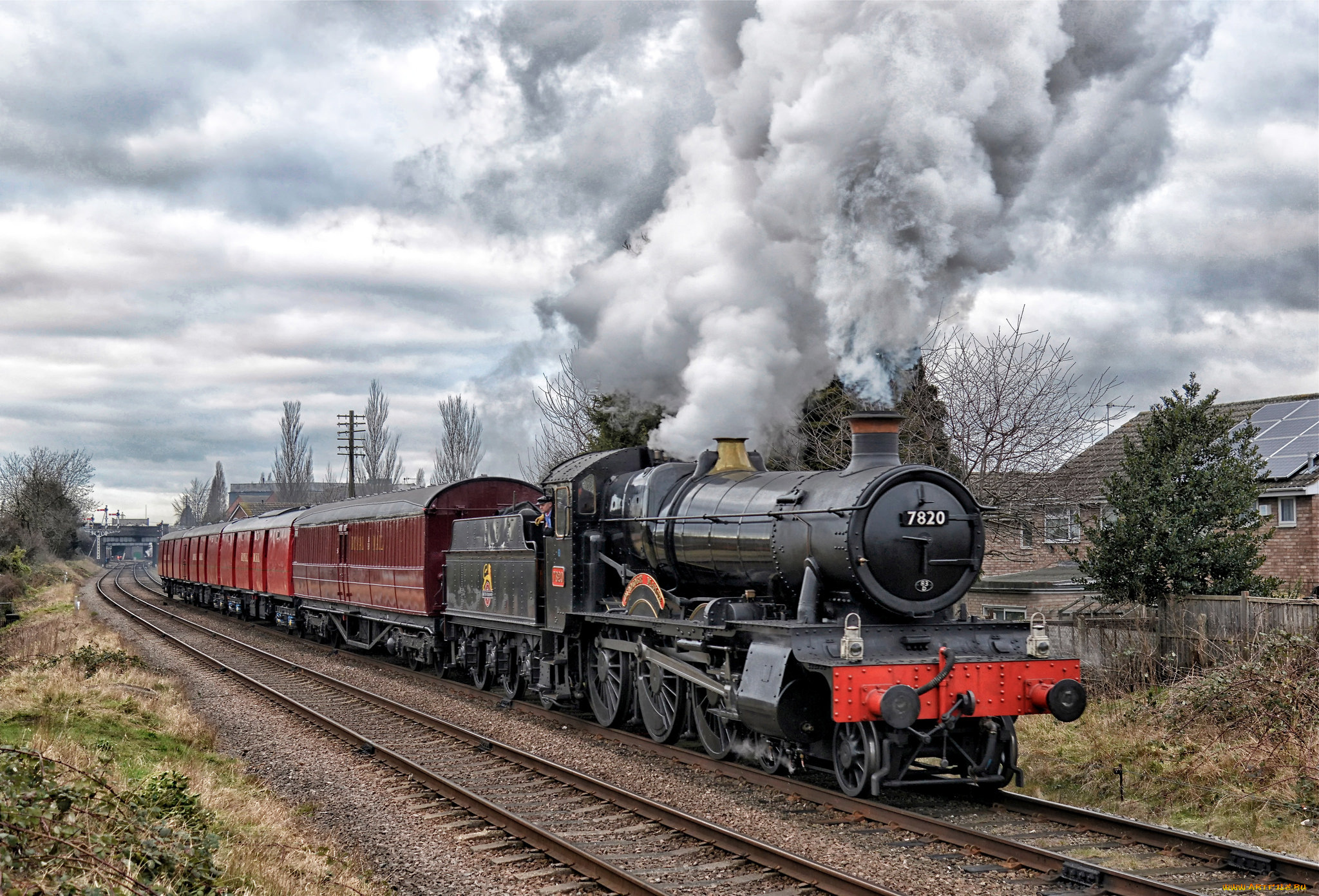 техника, паровозы, железная, паровоз, дорога