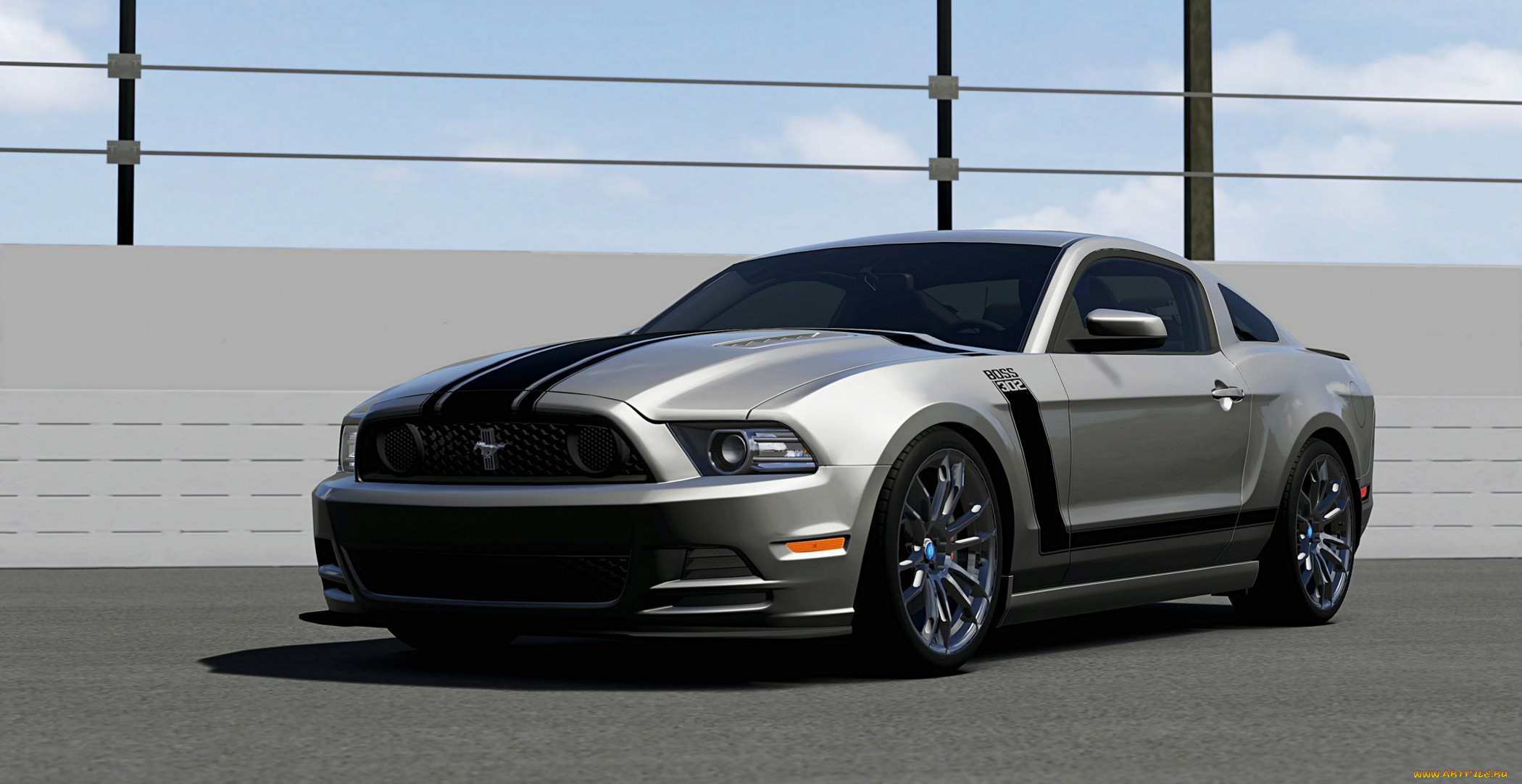 boss, 302, автомобили, 3д, форд