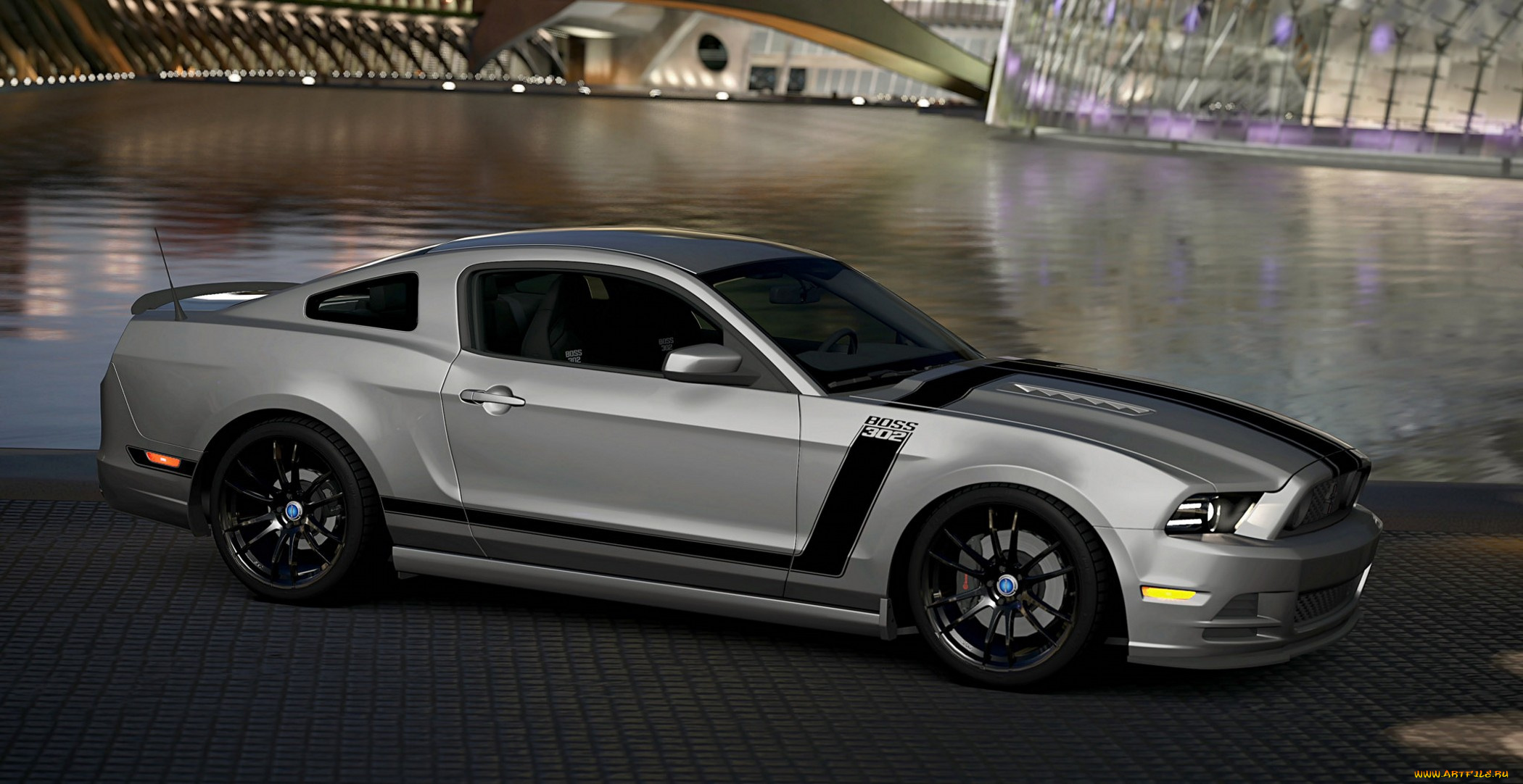 boss, 302, автомобили, 3д, форд