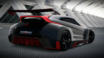 обоя mitsubishi vision gt, автомобили, 3д, спорткар