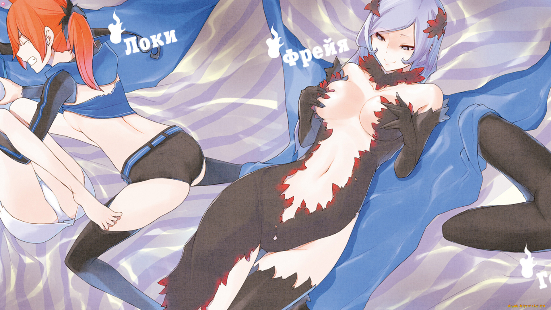 аниме, danmachi, богини, гестия, девушки