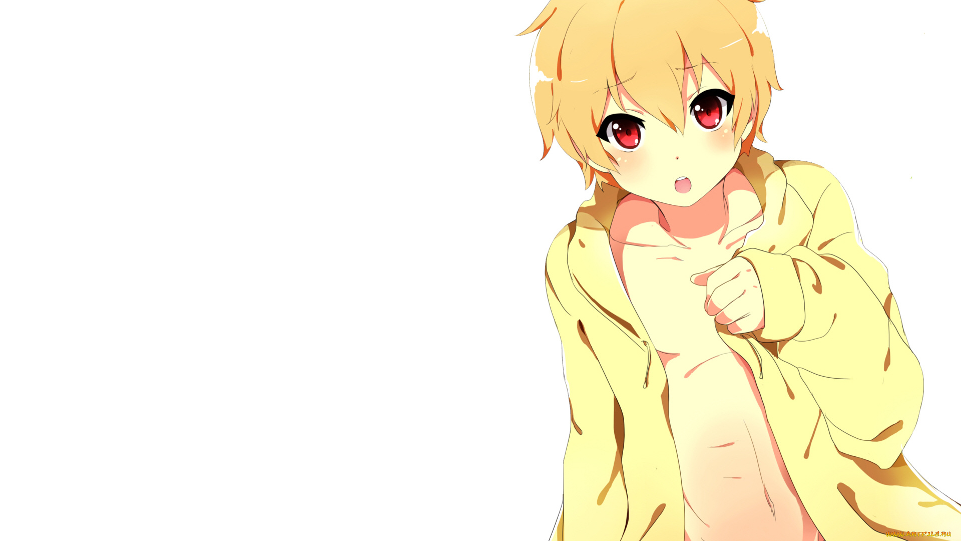 аниме, free, мальчик, взгляд