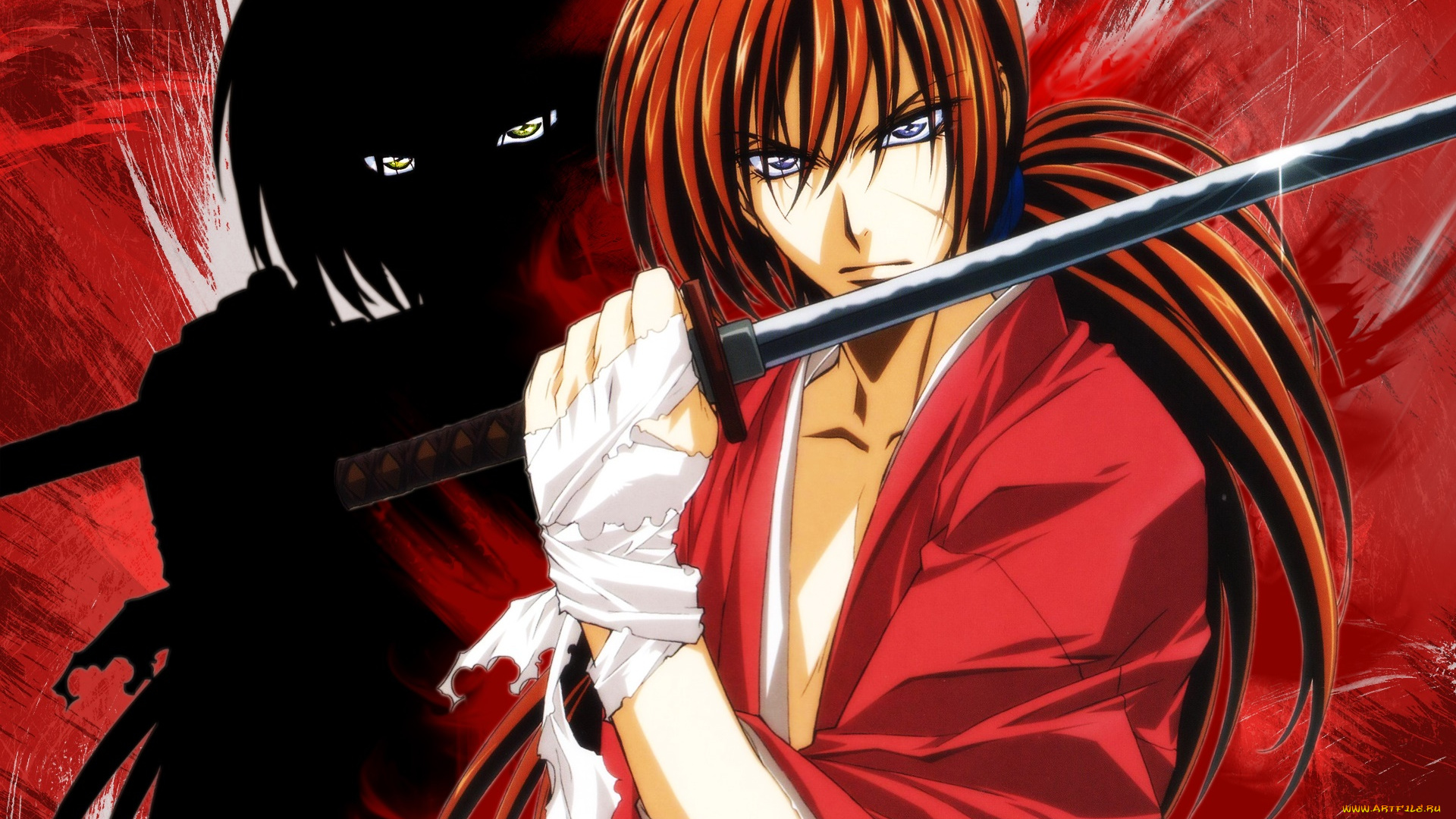 аниме, rurouni, kenshin, персонажи