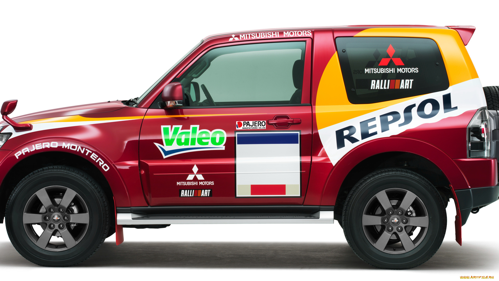 автомобили, mitsubishi, rally, replica, pajero