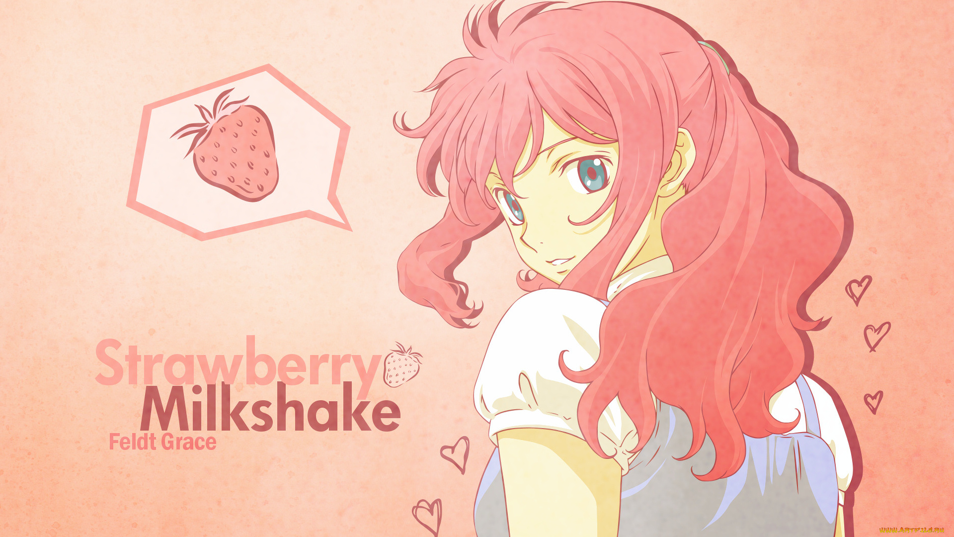 gunda, аниме, unknown, , другое, фон, взгляд, девушка