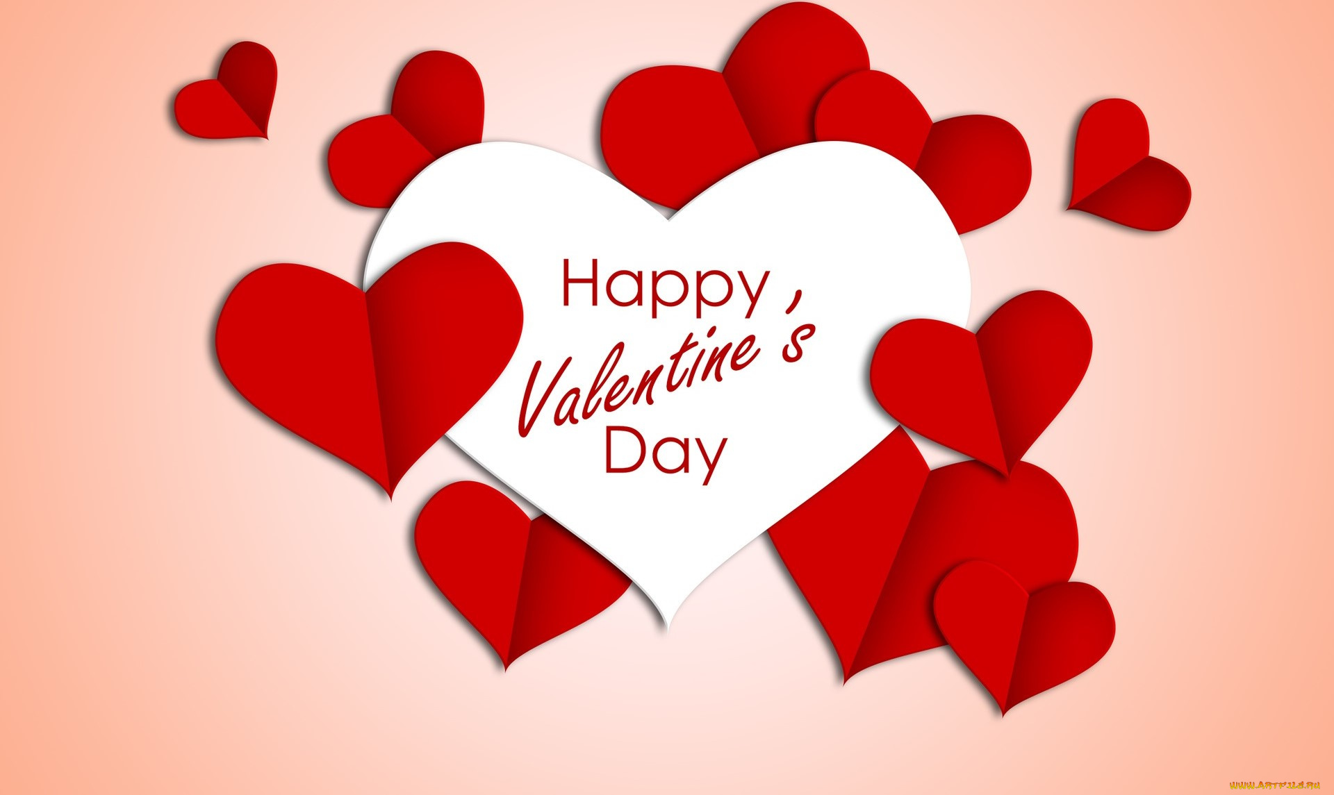 праздничные, день, святого, валентина, , сердечки, , любовь, фон, сердечки