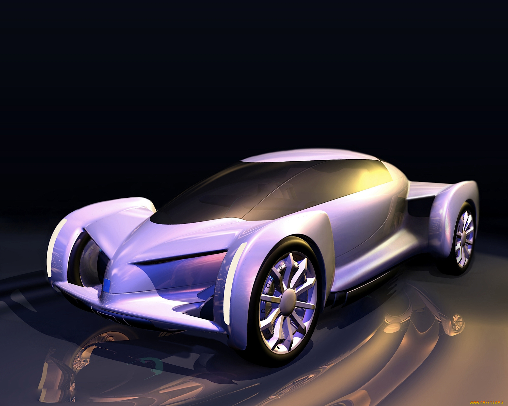 gm, autonomy, concept, 2002, автомобили, 3д, gm, 2002, concept, autonomy, 3d