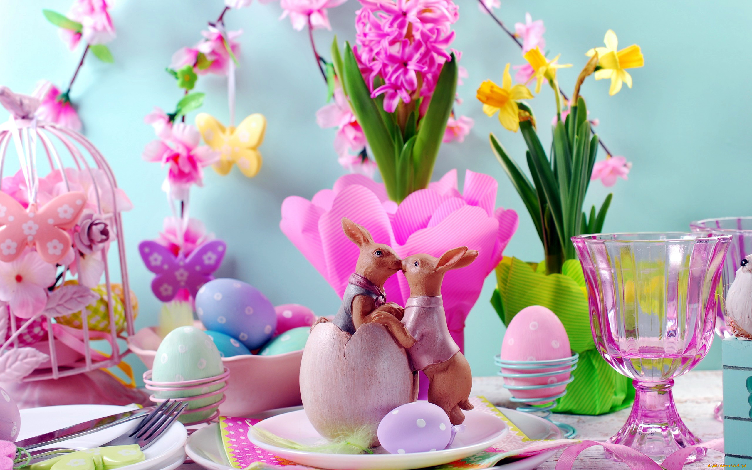 праздничные, пасха, пасхальная, сервировка