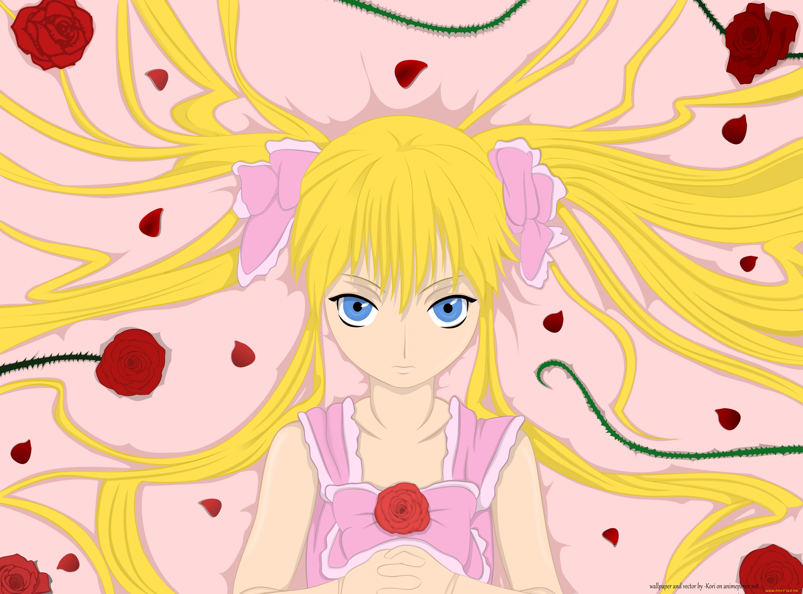 аниме, rozen, maiden, фон, взгляд, девушка