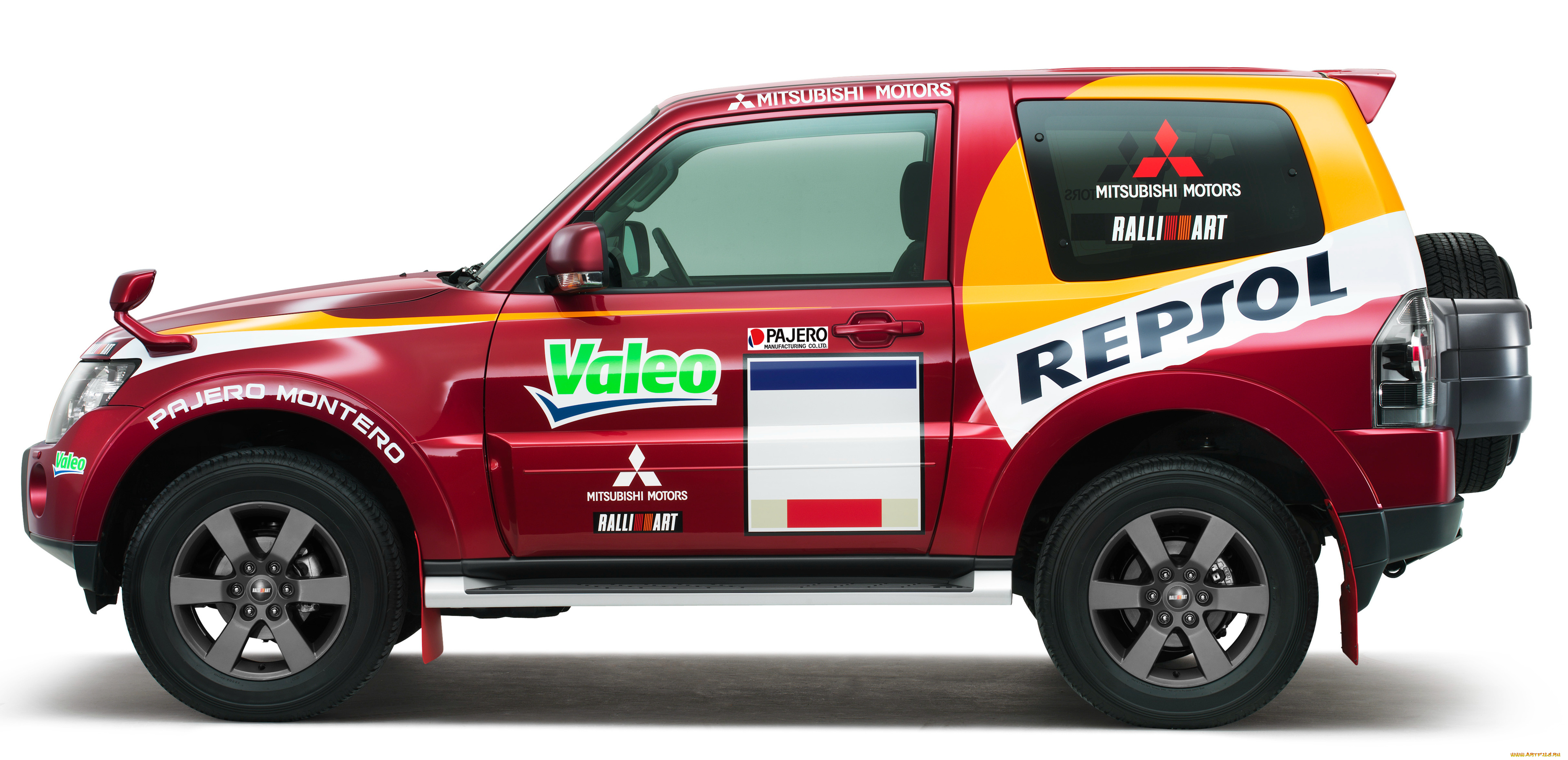 автомобили, mitsubishi, rally, replica, pajero