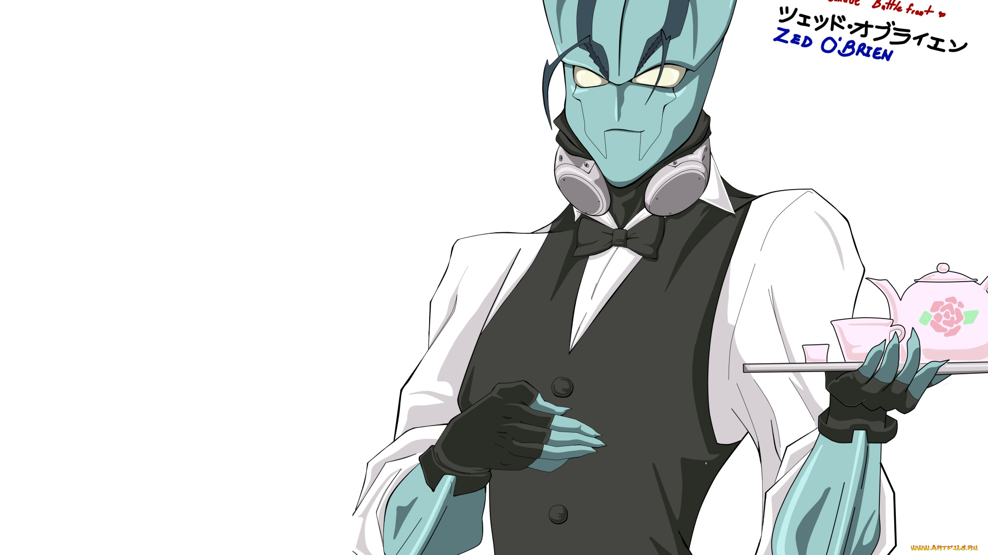 аниме, kekkai, sensen, zed, o'brien