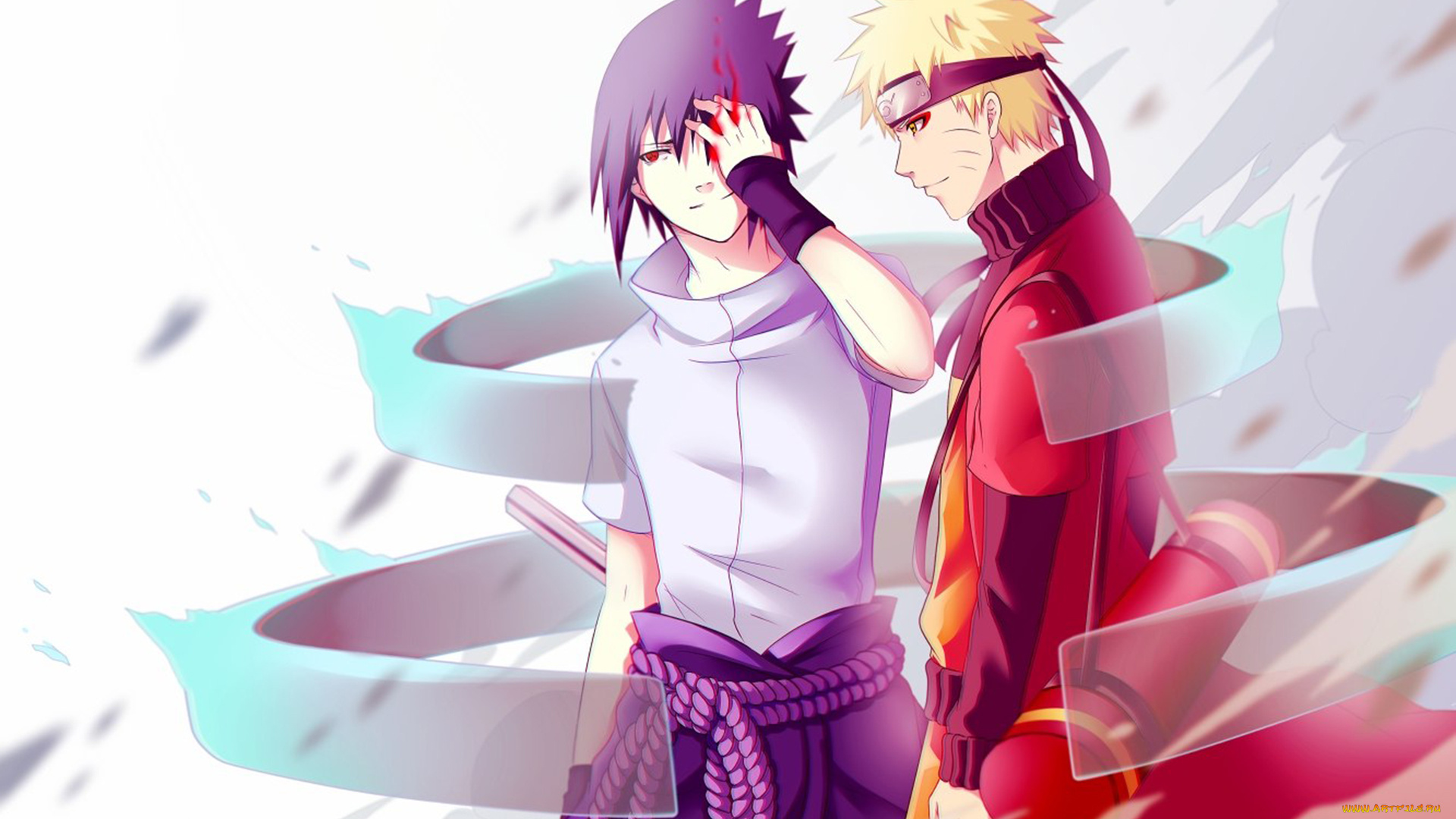 аниме, naruto, наруто, uzumaki, арт, sasuke, uchiha, сусаноо, susanoo