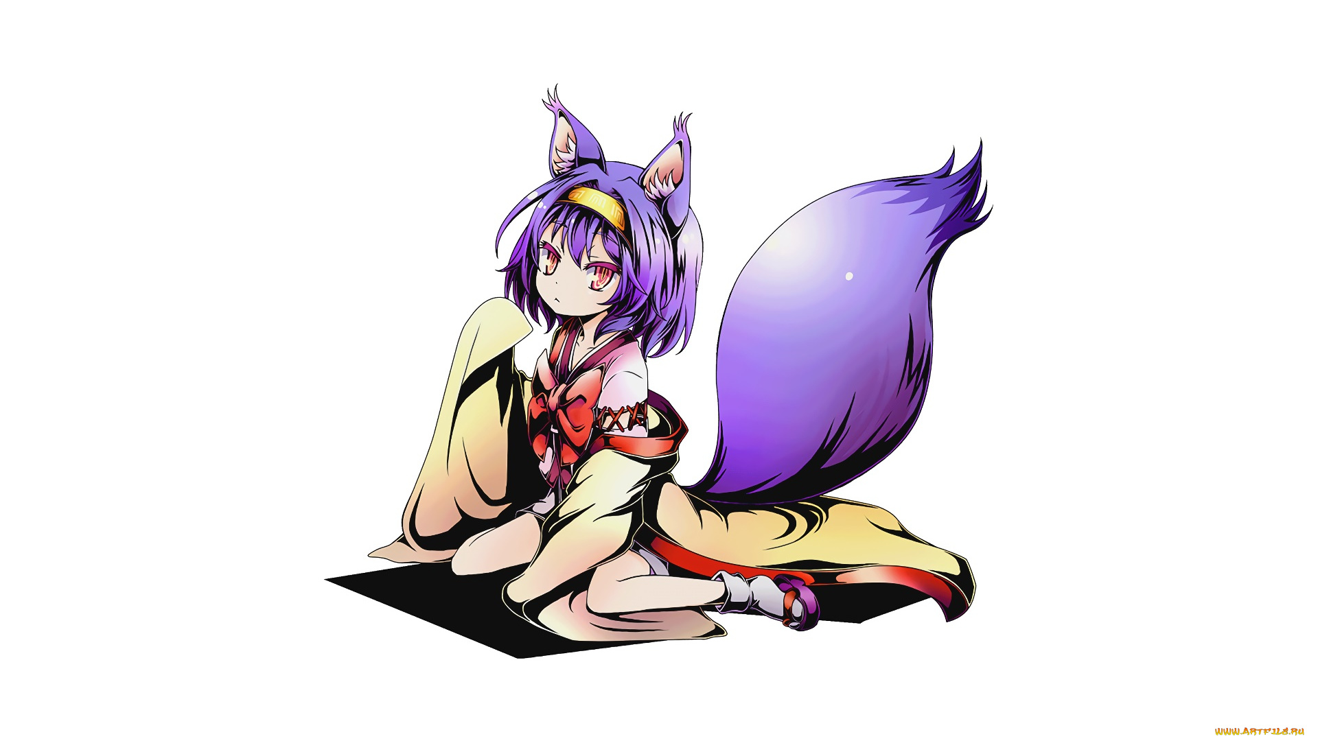 аниме, no, game, no, life, фон, взгляд, девушка, грудь