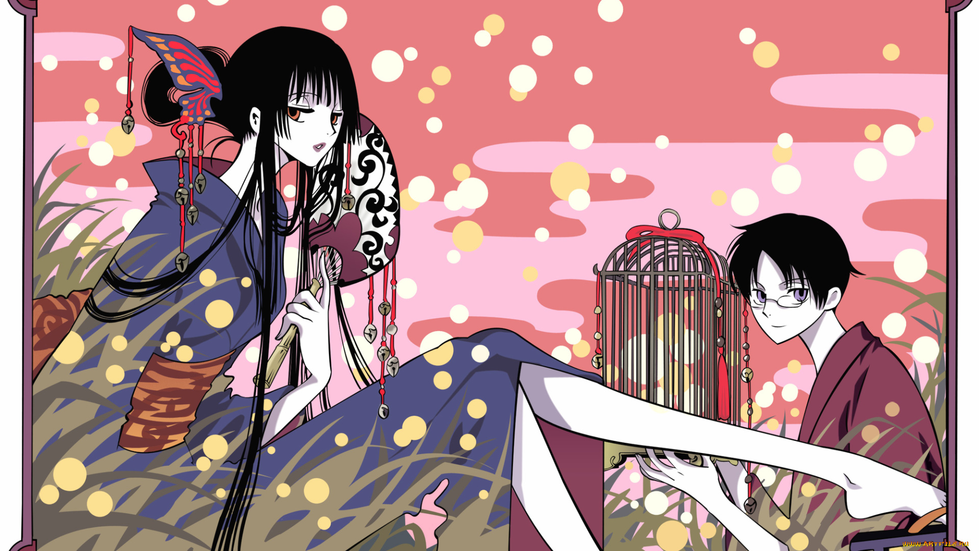 аниме, xxxholic, персонажи