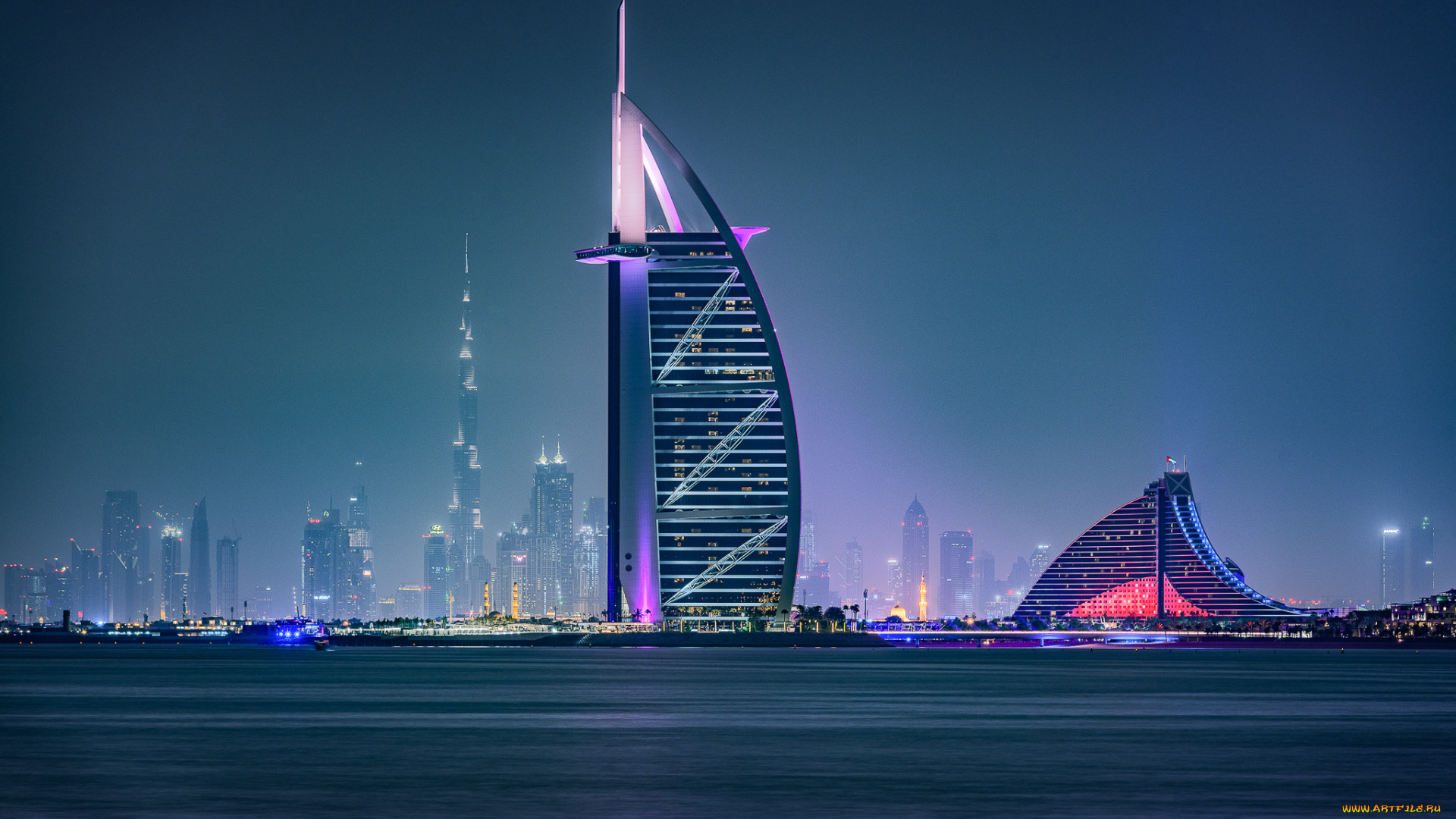 dubai, города, дубай, , оаэ, высотки