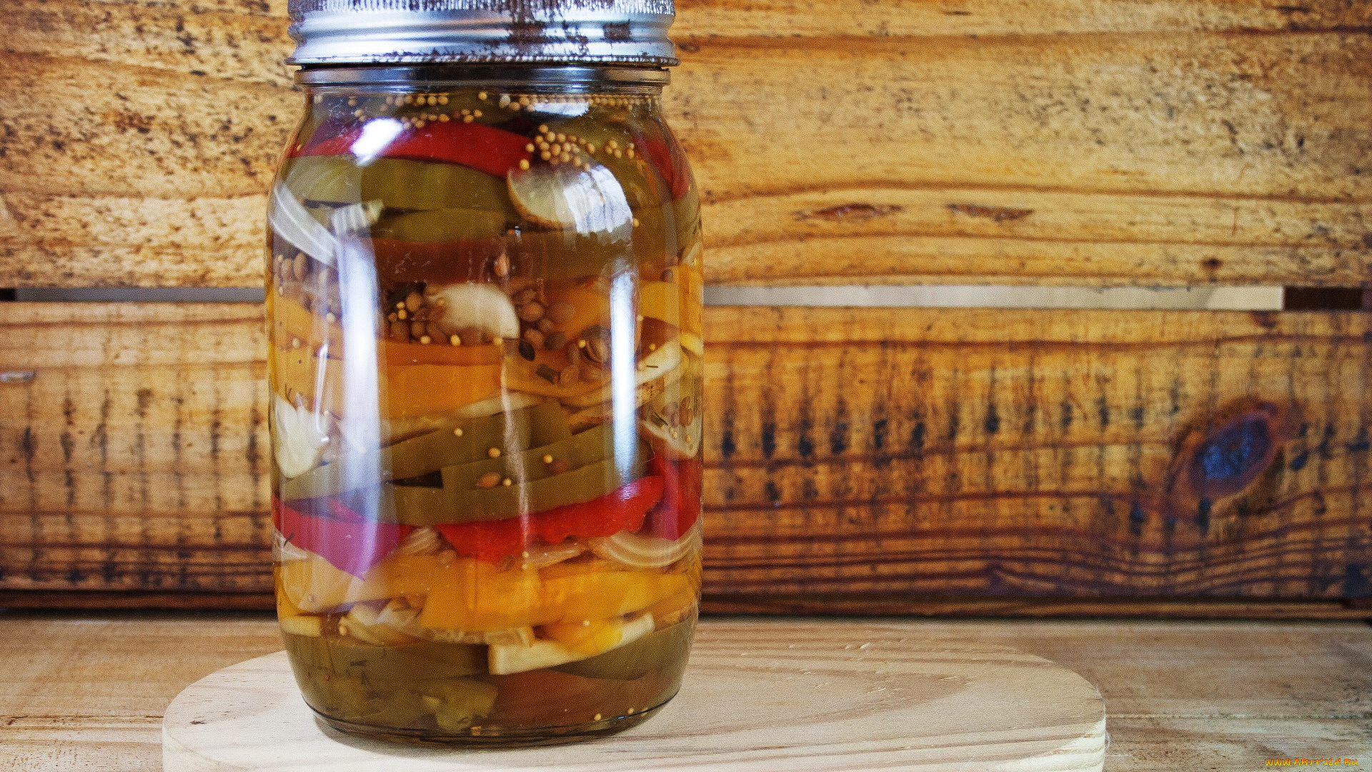 еда, консервация, банка, перец