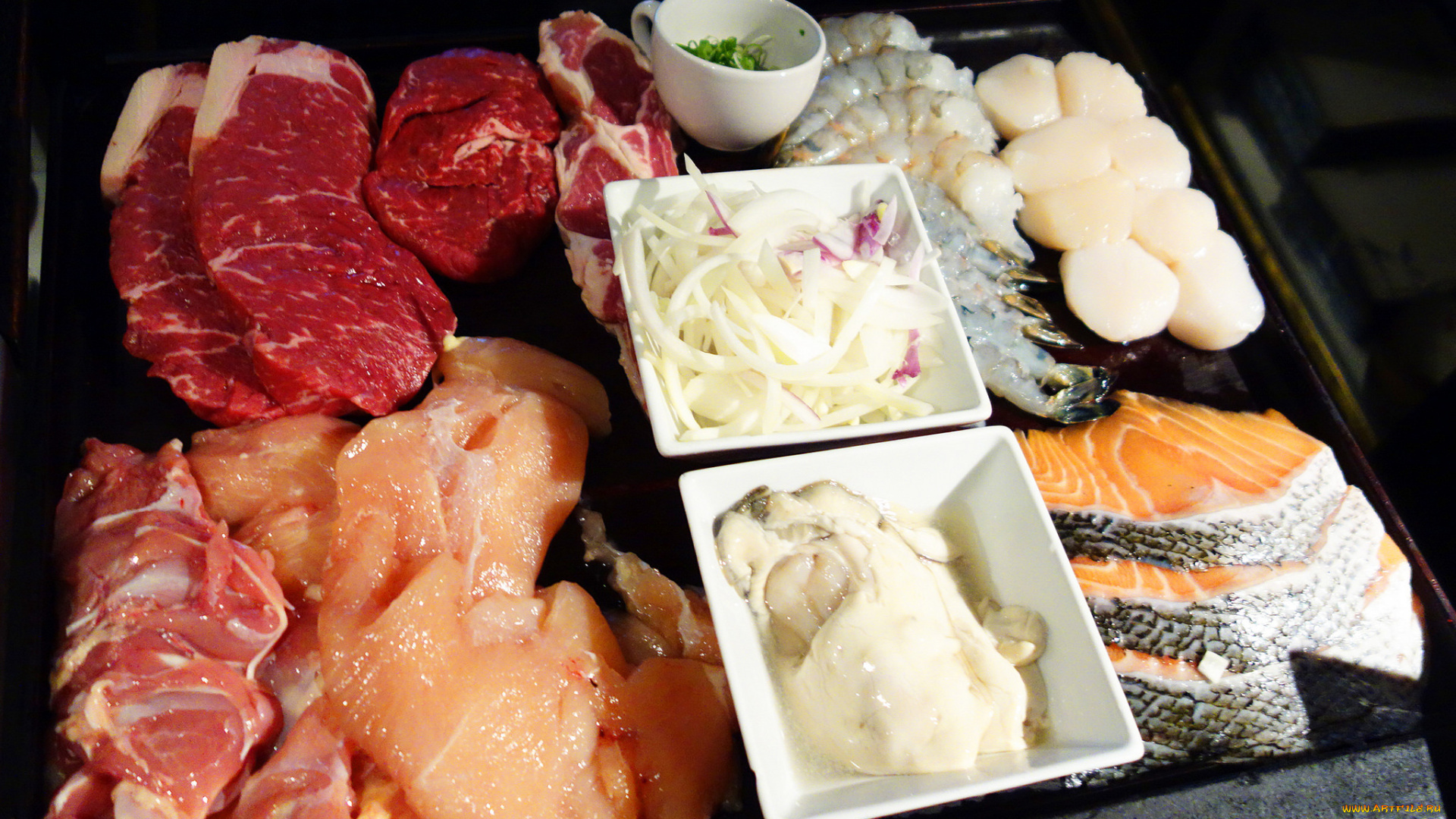 еда, мясные, блюда, мясо