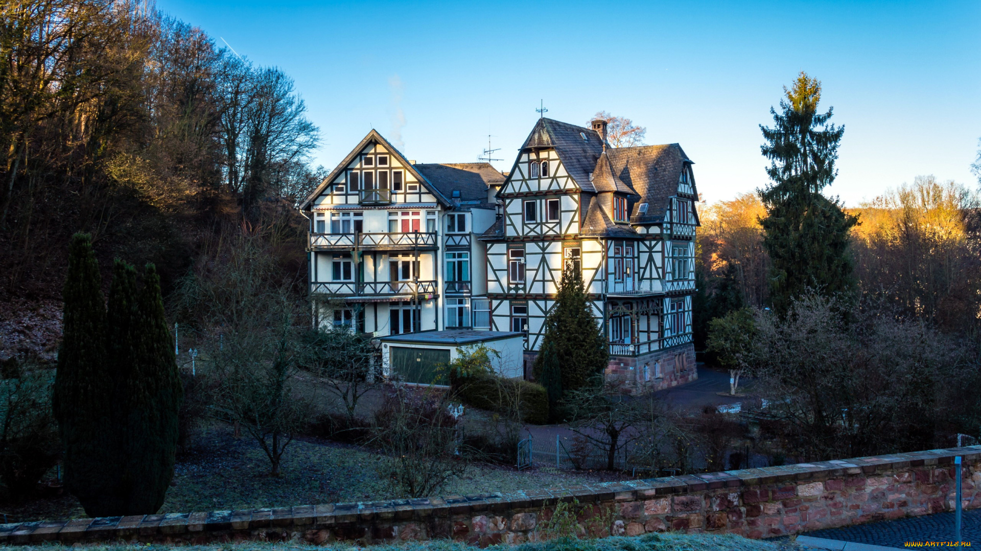 города, -, здания, , дома, вилла