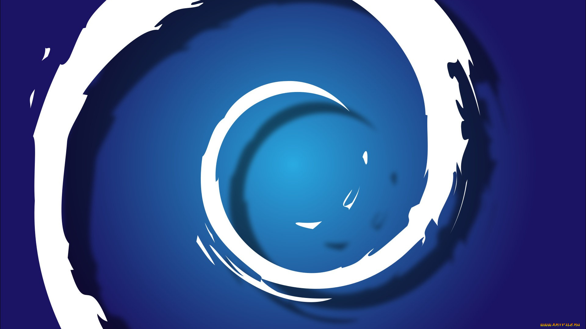 компьютеры, debian, логотип, фон