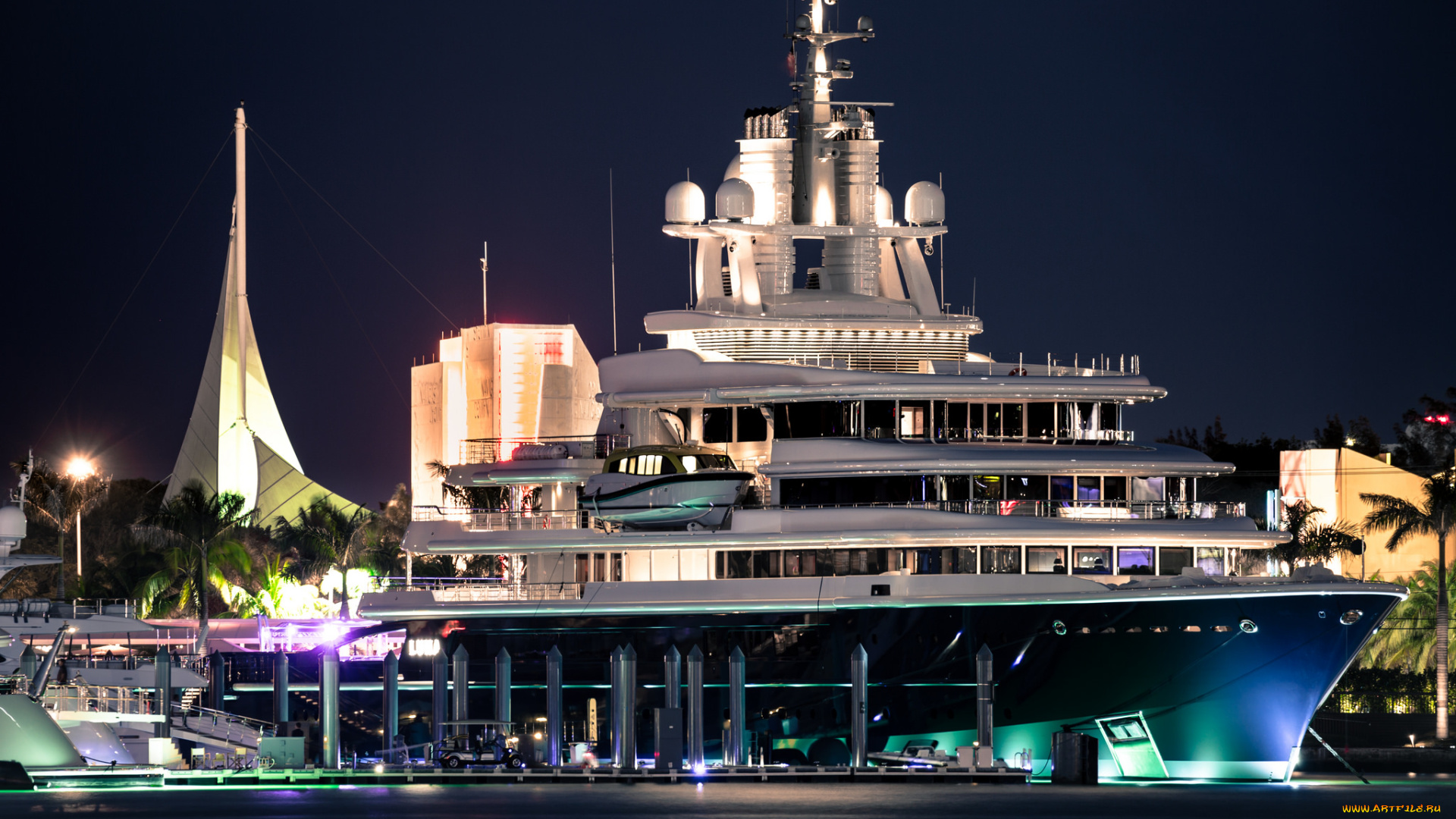 корабли, Яхты, суперяхта