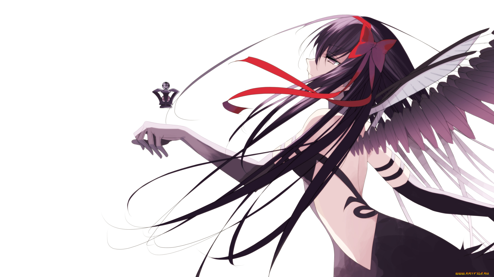 mahou, shoujo, madoka, magika, аниме, фон, взгляд, девушка