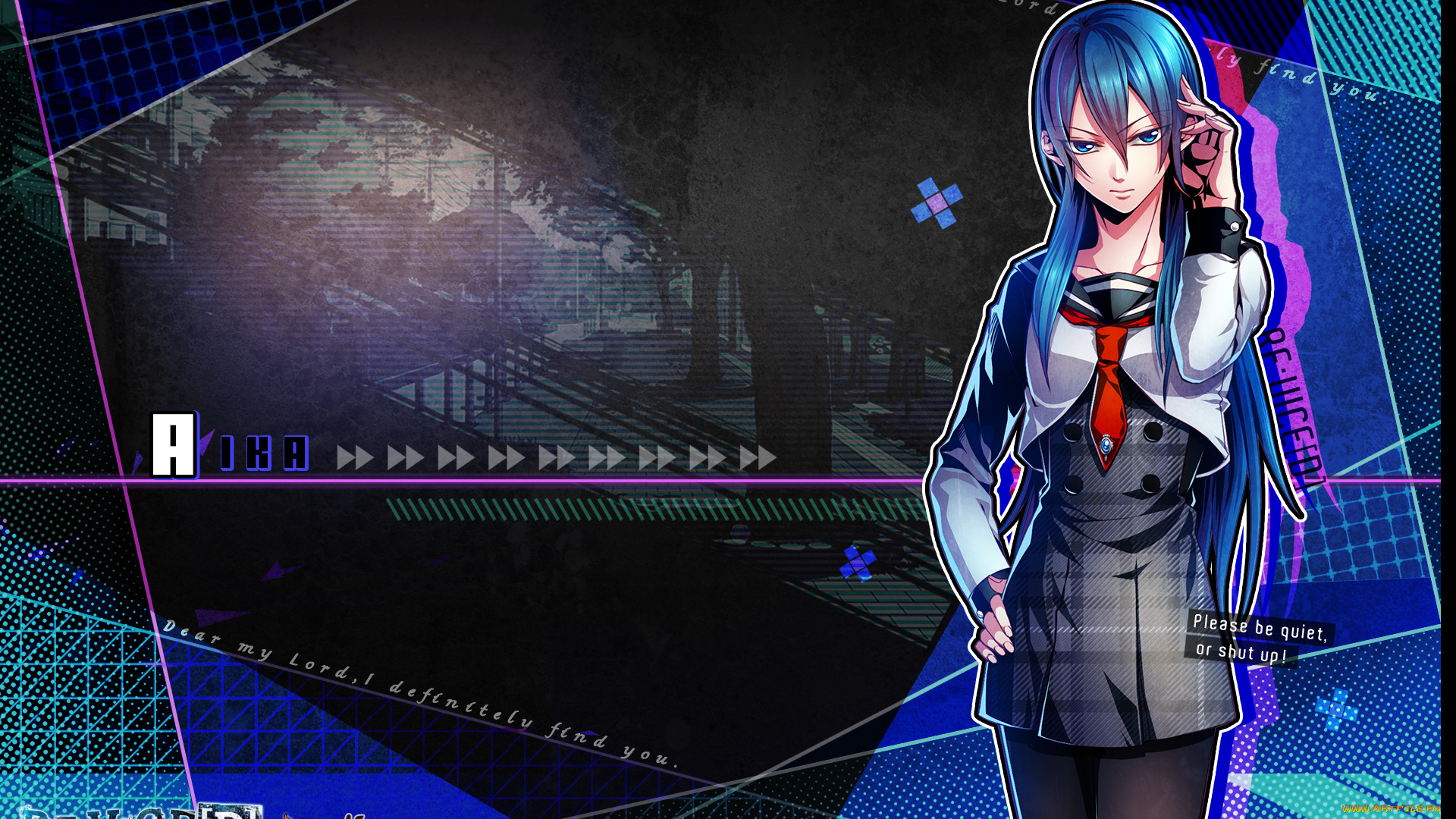 re, , vice, аниме, , vice, , форма, галстук, аика