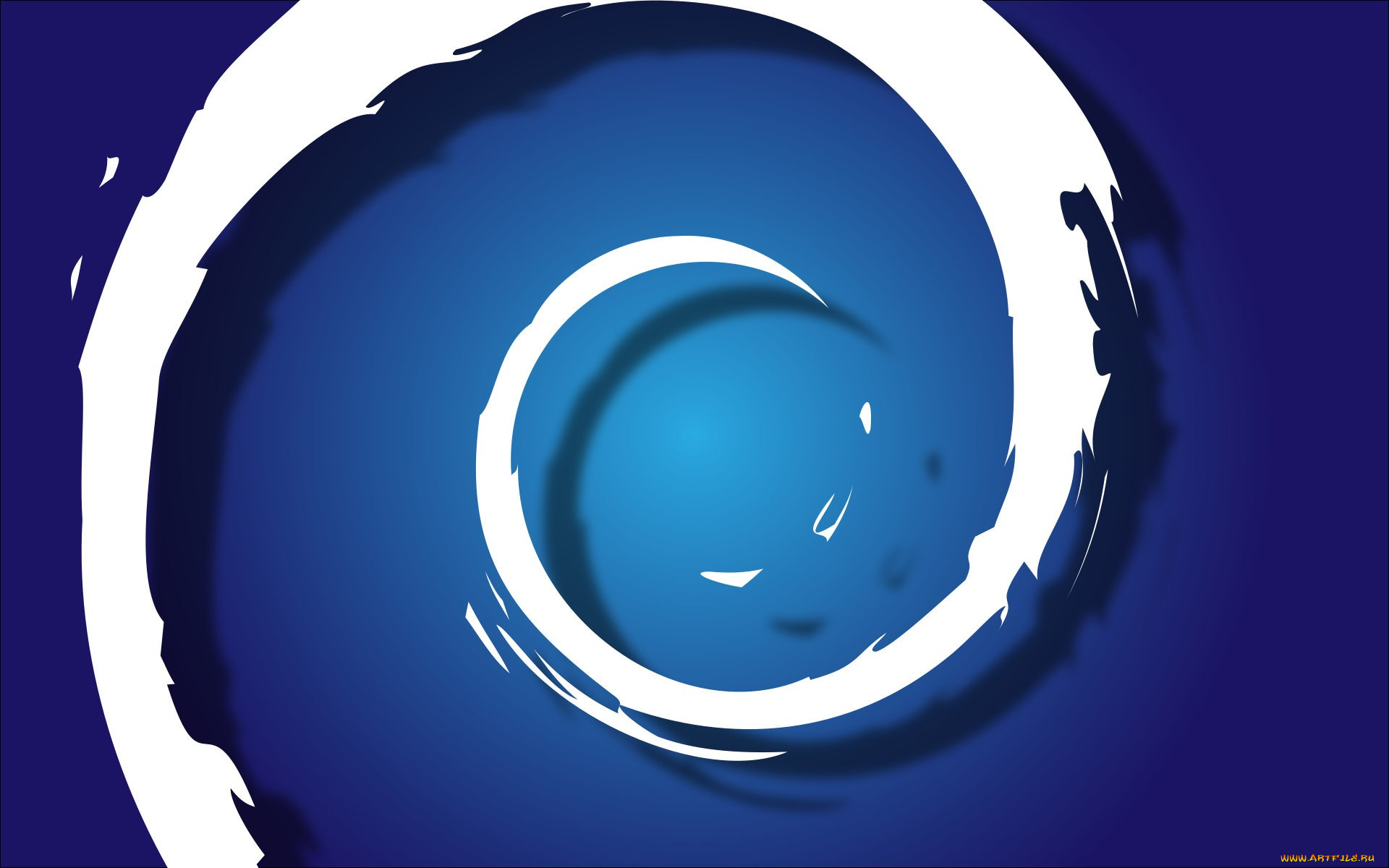 компьютеры, debian, логотип, фон