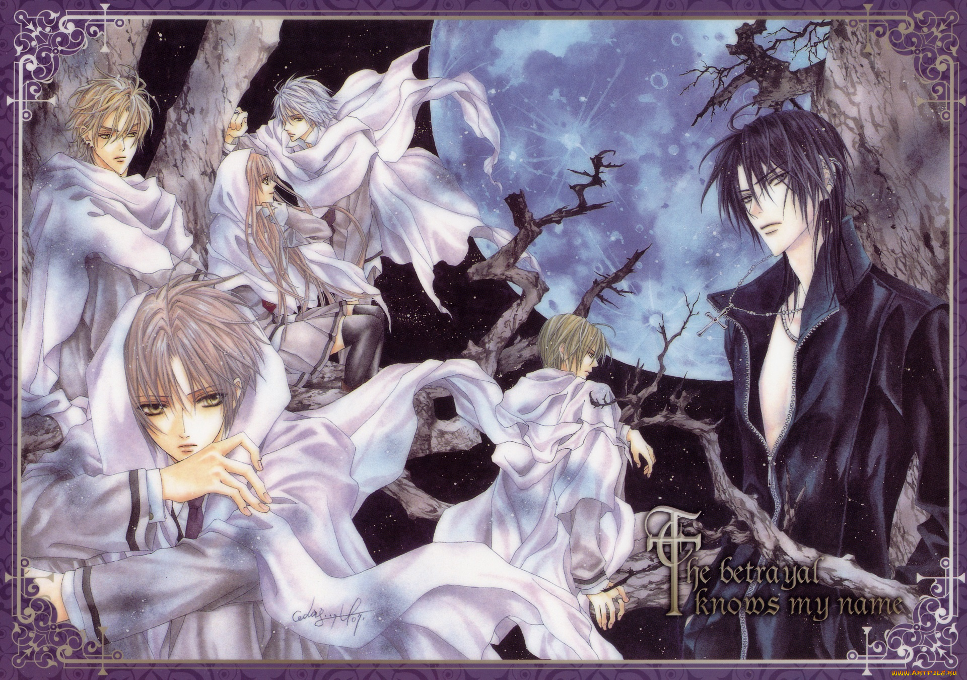 аниме, uragiri, wa, boku, no, namae, wo, shitteiru, персонажи