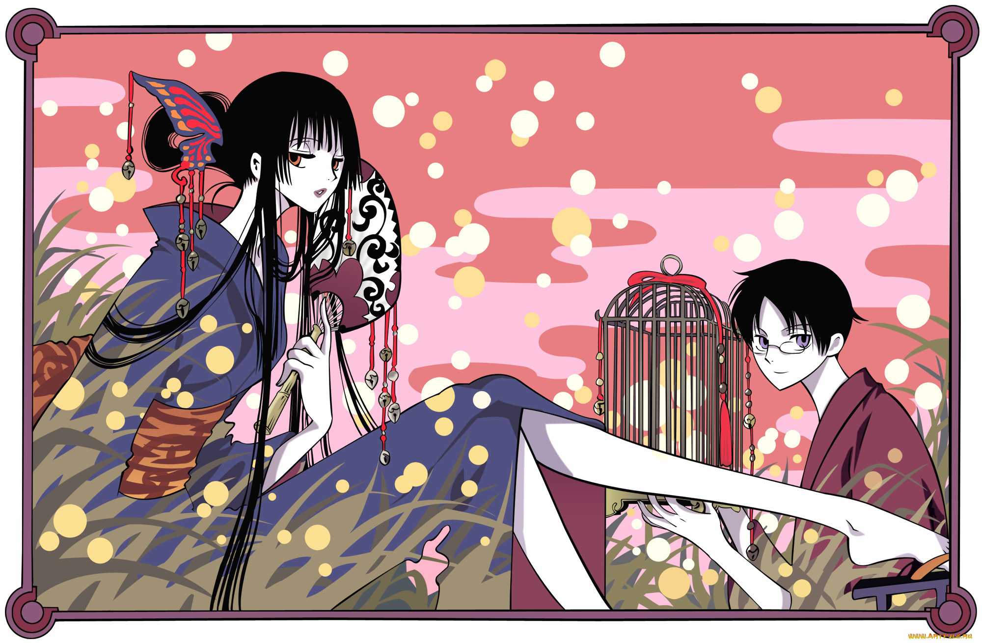 аниме, xxxholic, персонажи