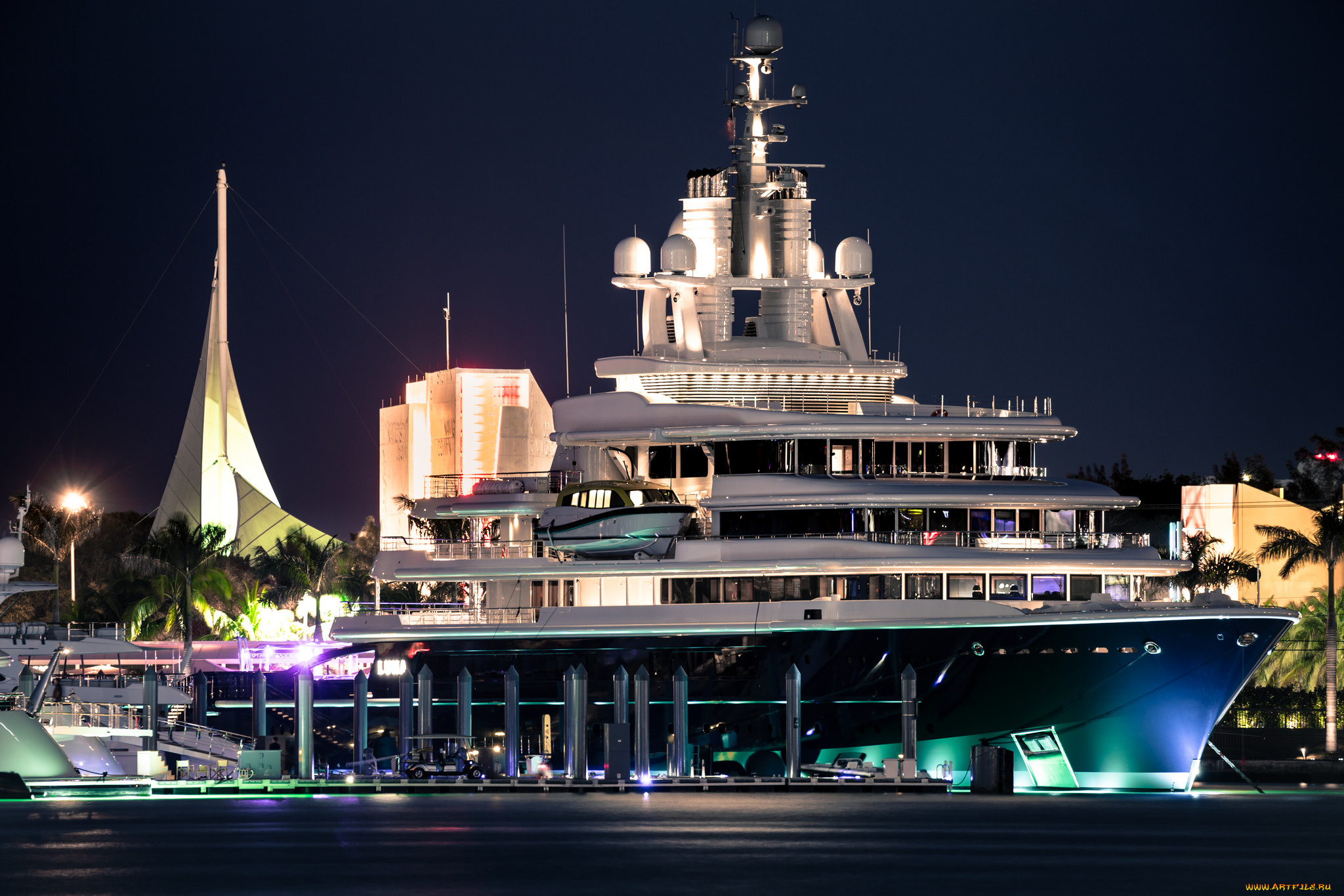 корабли, Яхты, суперяхта