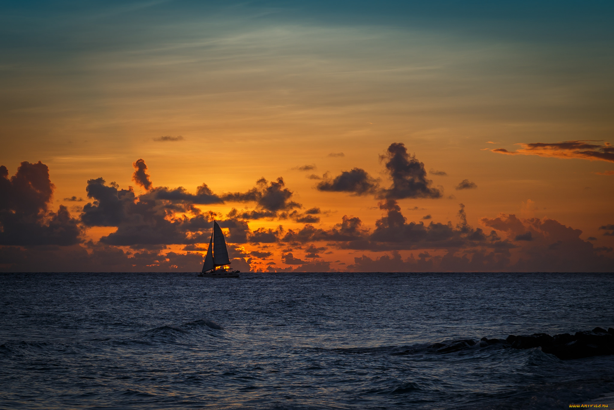 корабли, Яхты, парус