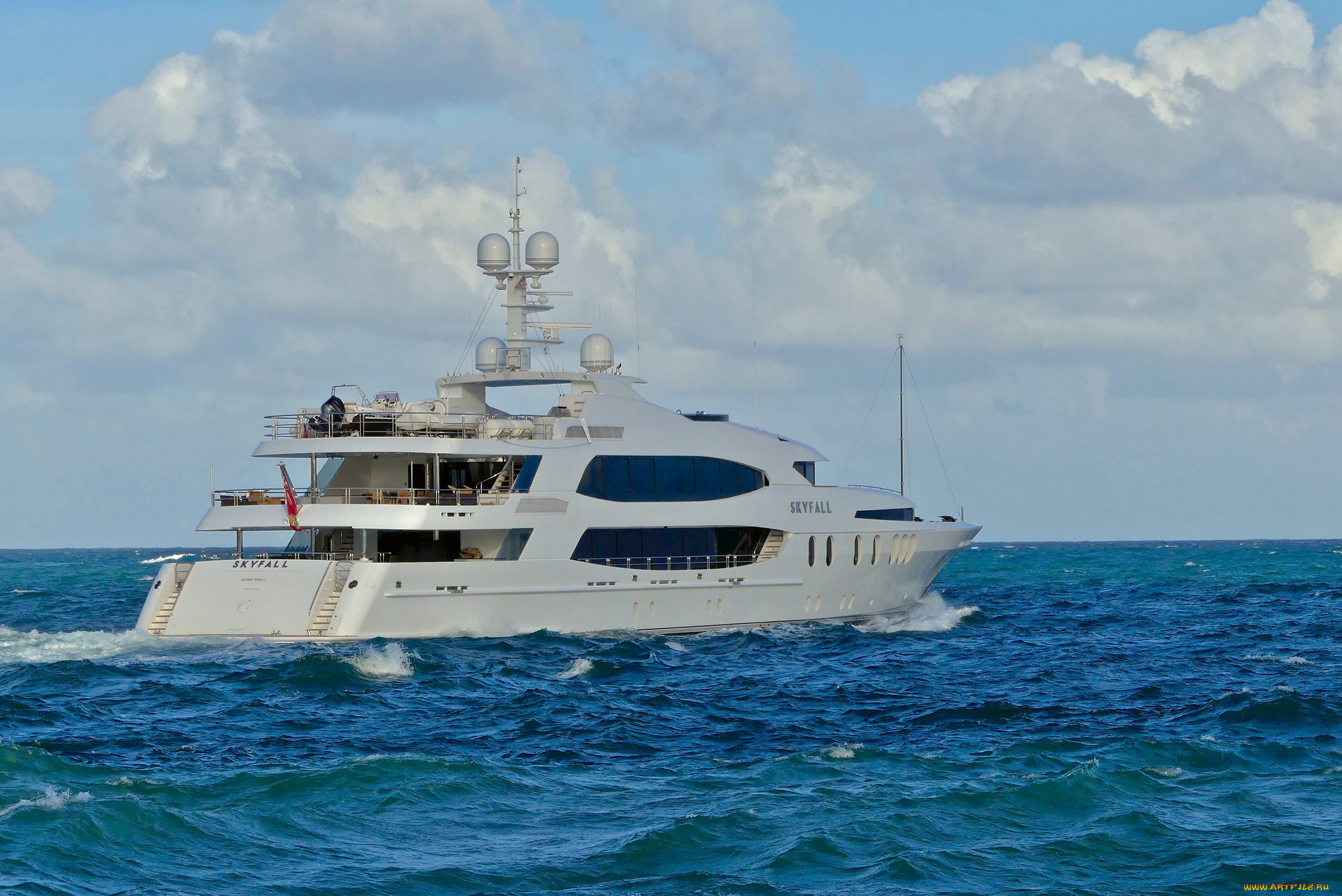 корабли, Яхты, суперяхта