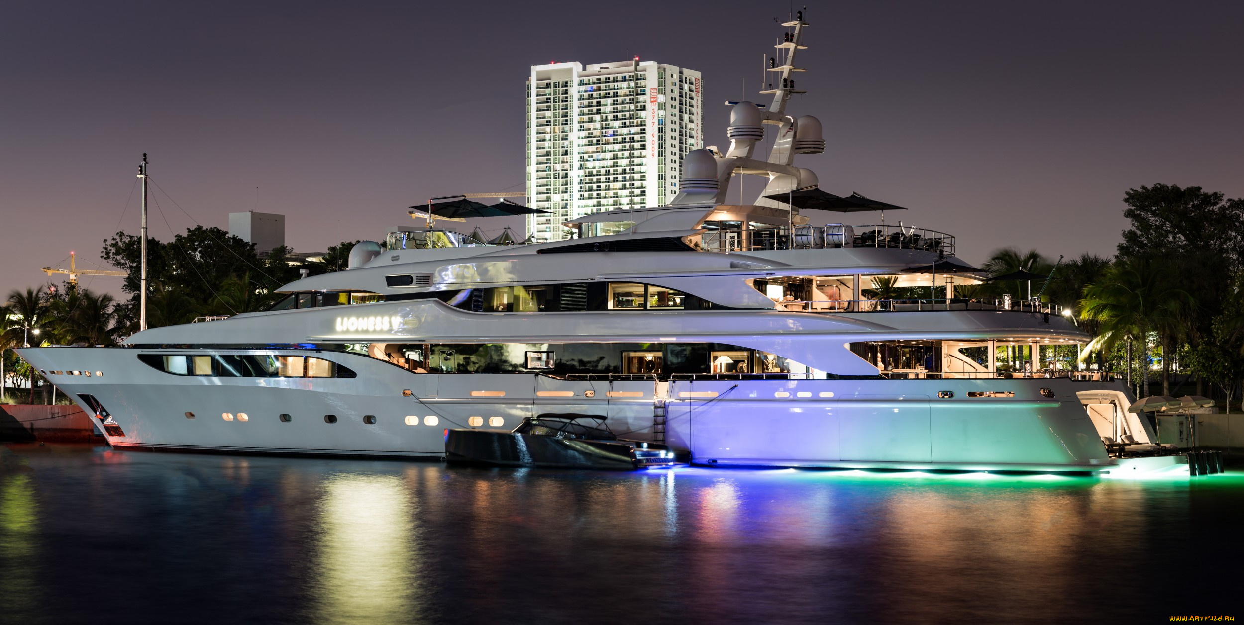 корабли, Яхты, суперяхта