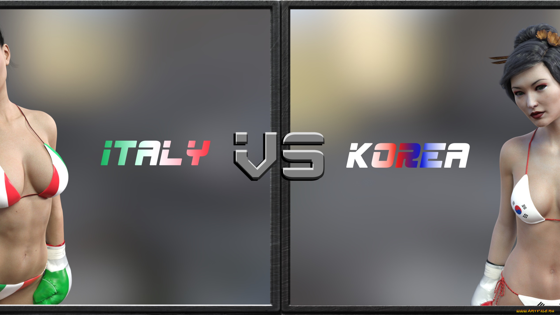 3д, графика, спорт, , sport, фон, взгляд, девушки