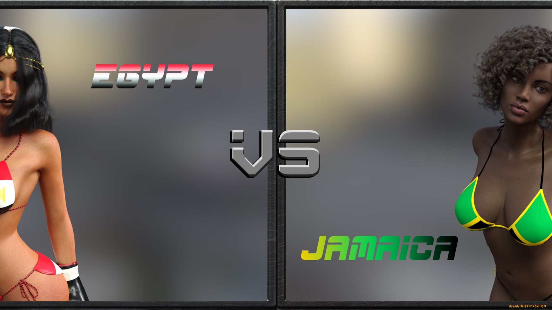 3д, графика, спорт, , sport, фон, взгляд, девушки