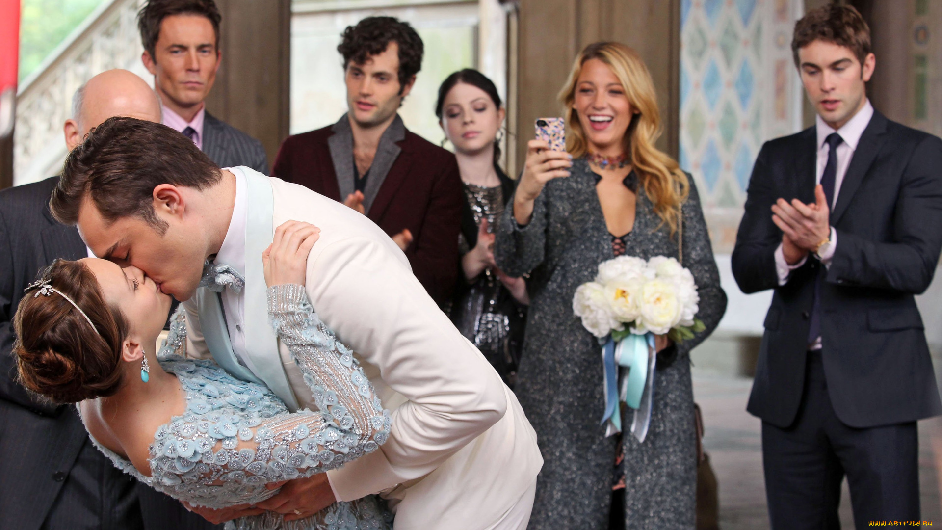 кино, фильмы, gossip, girl, поцелуй