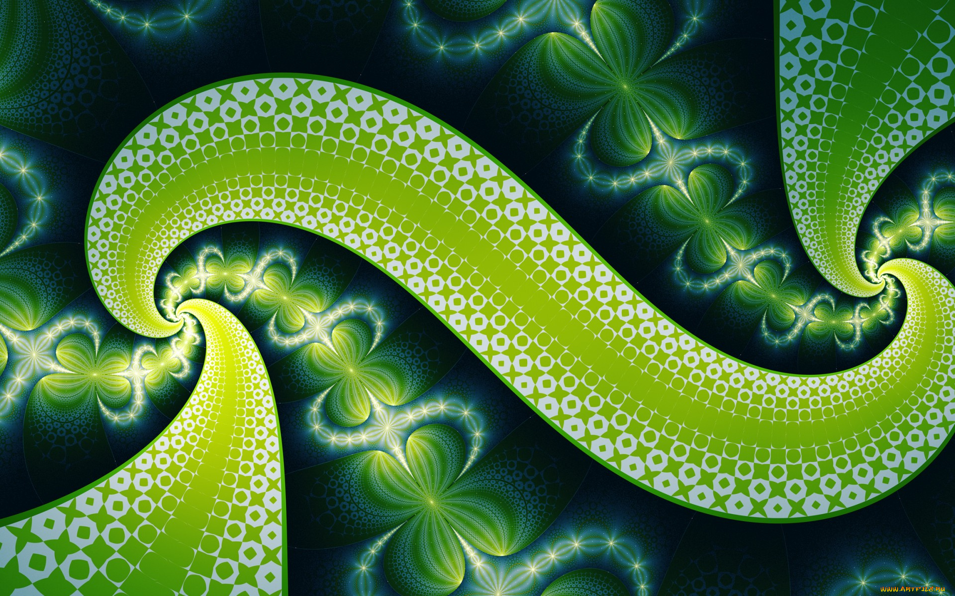 3д, графика, фантазия, , fantasy, цвета, фон, узор