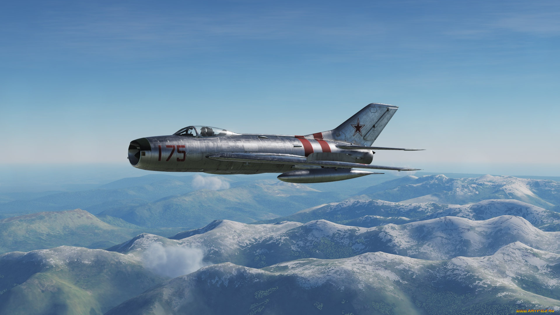 авиация, боевые, самолёты, миг-19п