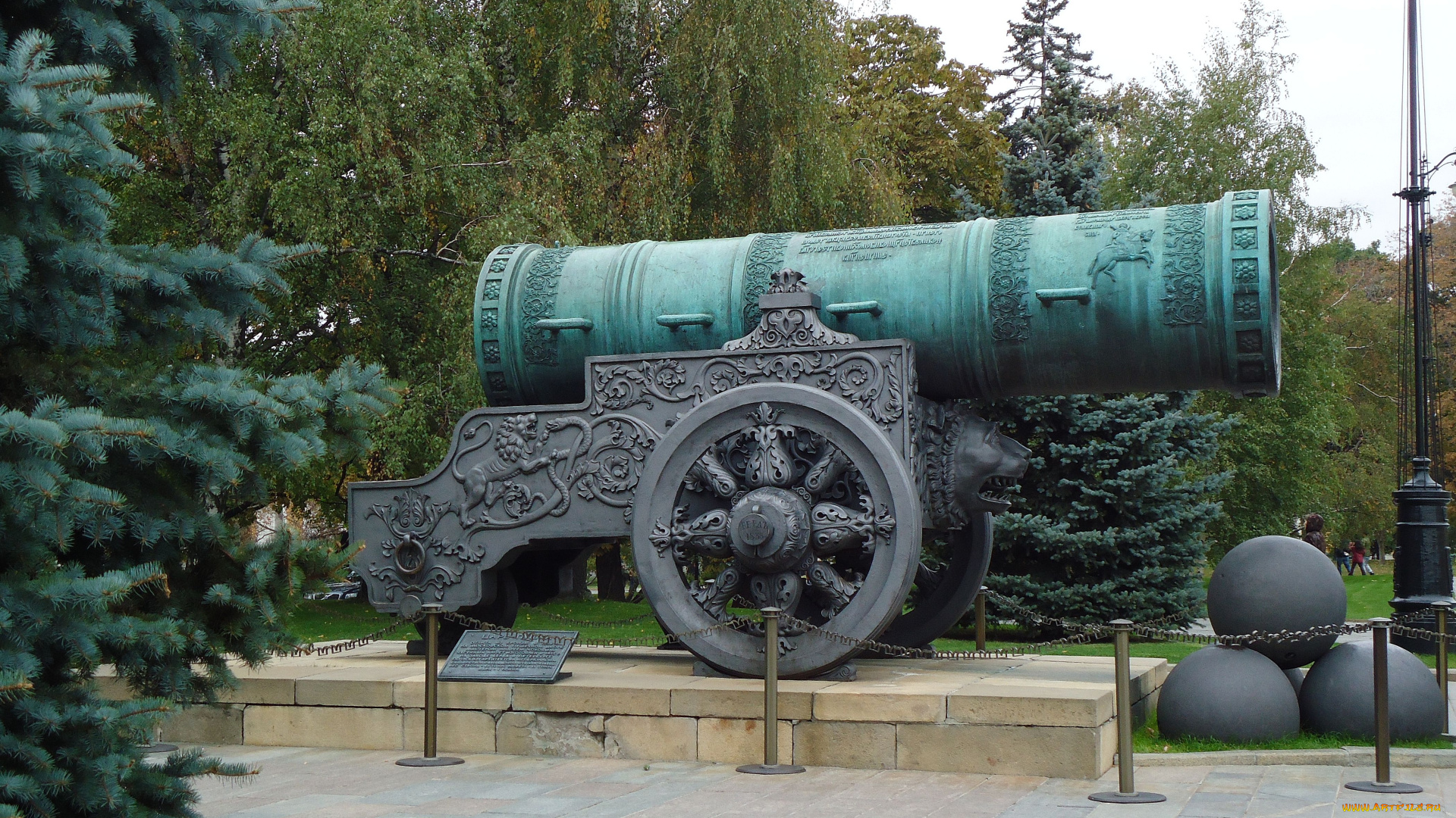 царь, пушка, города, москва, , россия, царь, пушка, кремль, москва