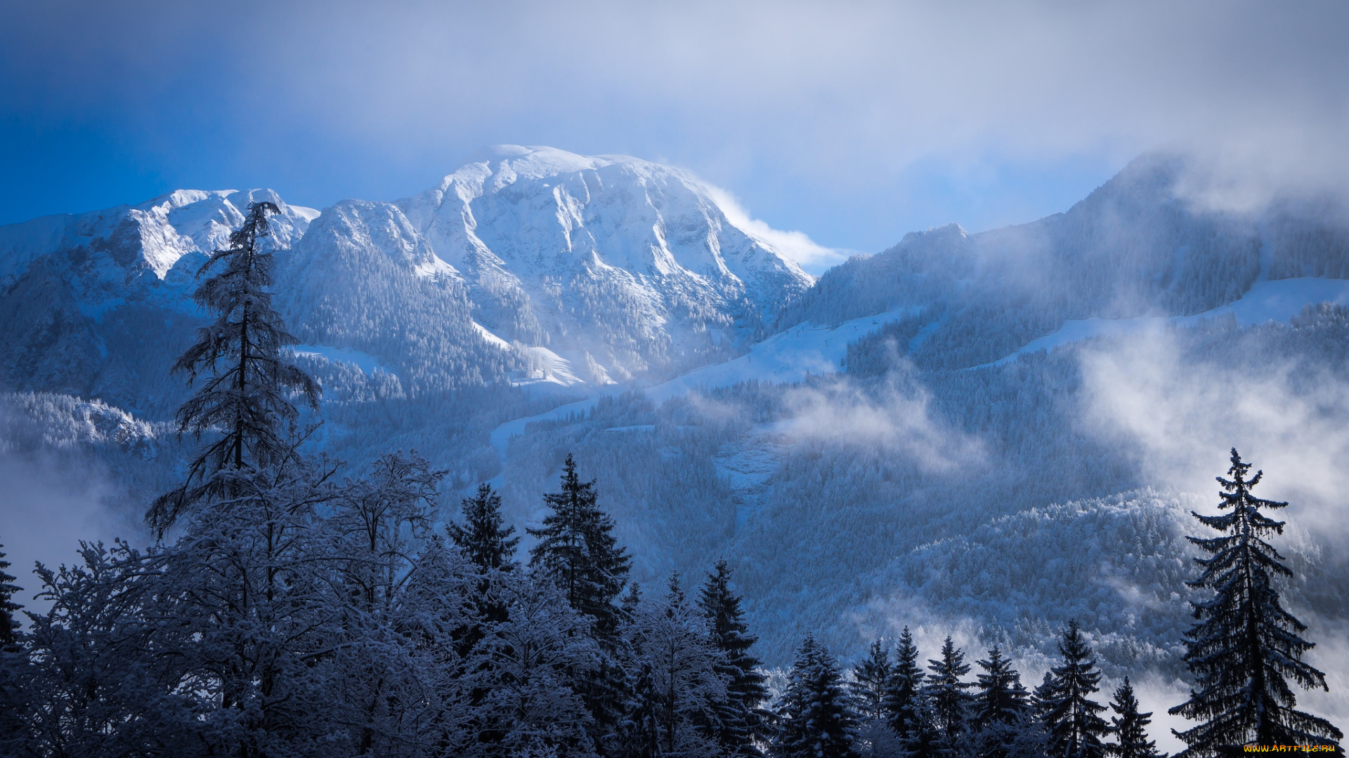 природа, горы, простор